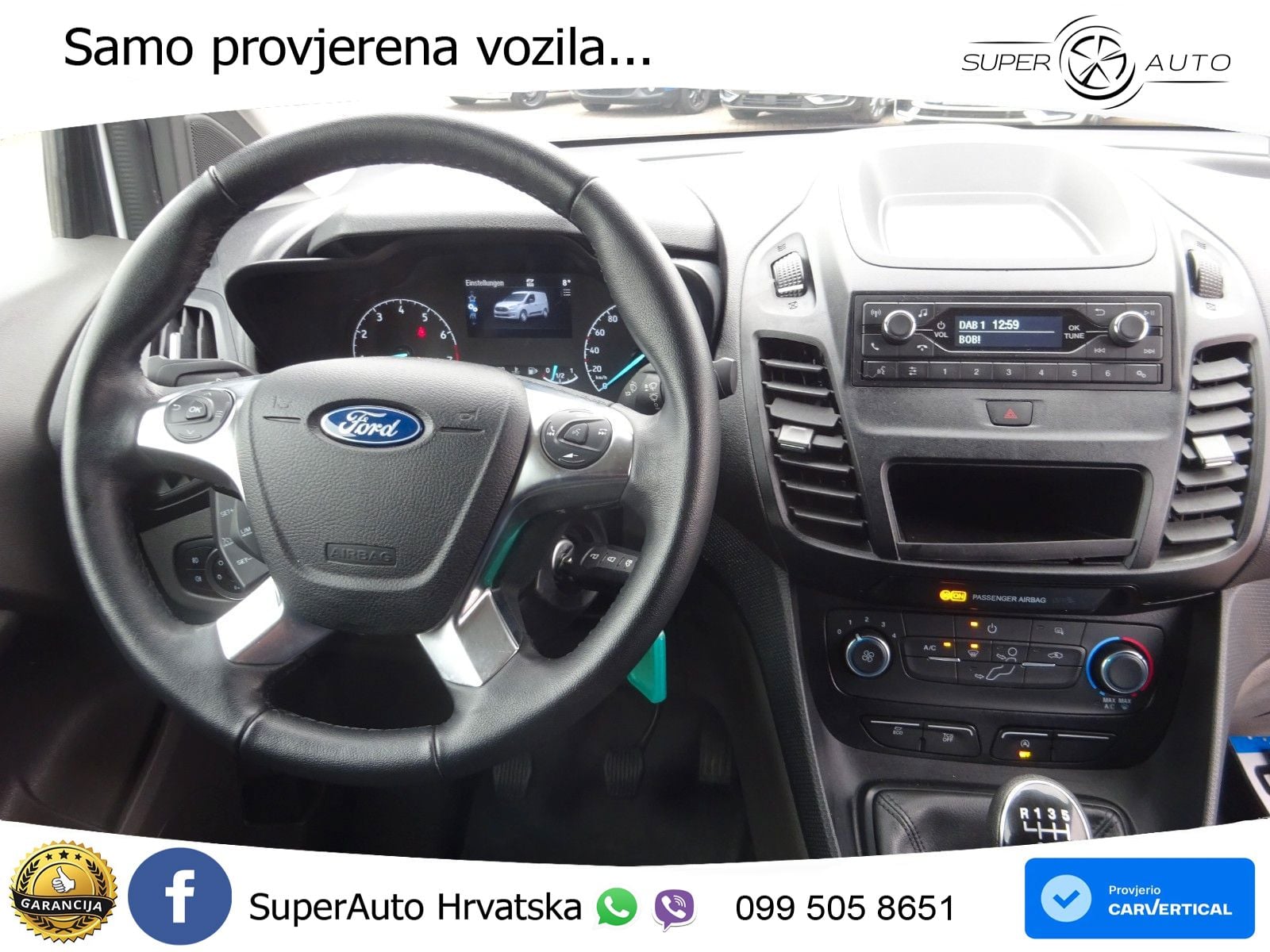 Ford Transit Connect Kasten 100PS Trend L2 Klima Temp 101 KS