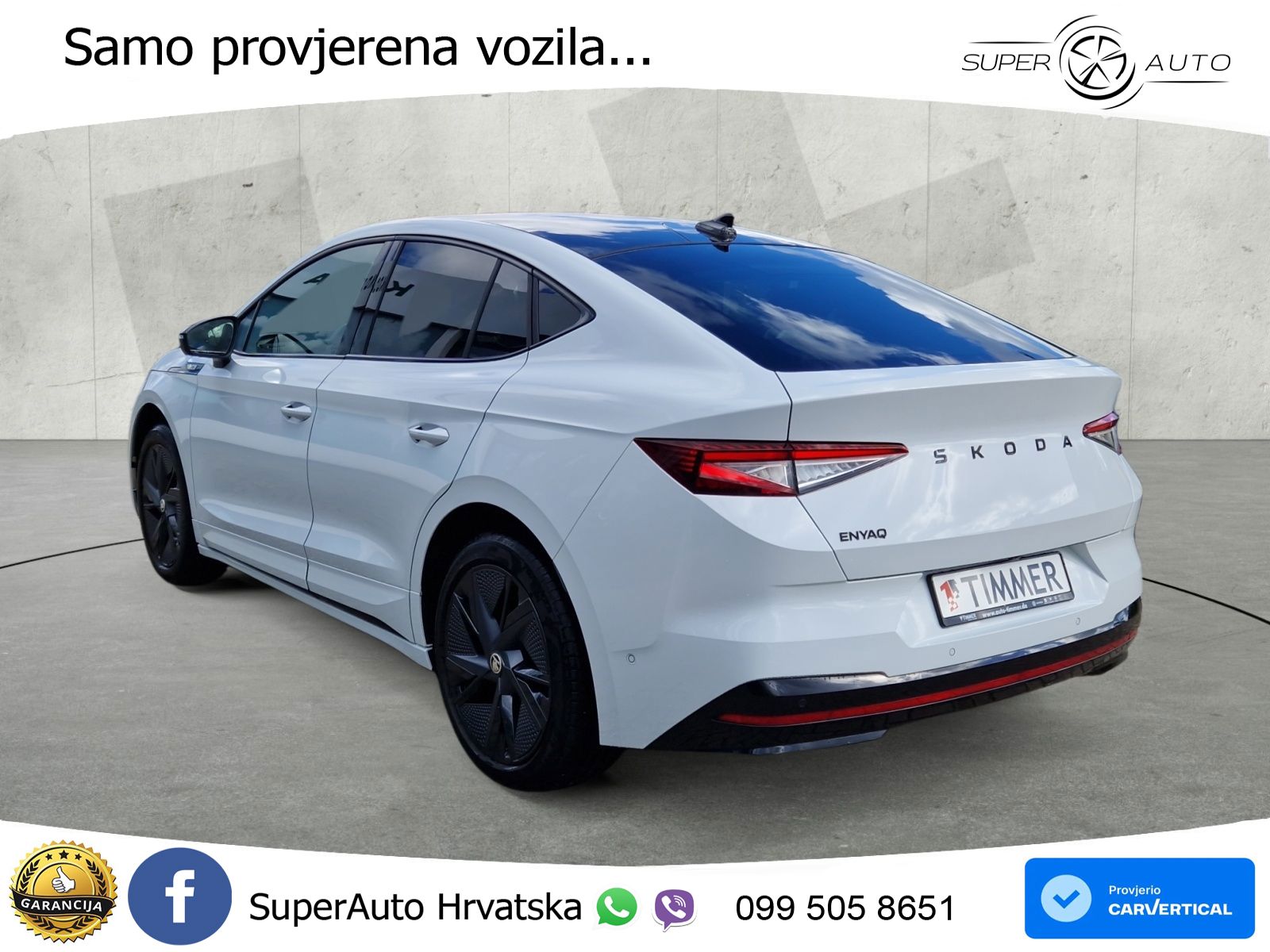 Škoda Enyaq iV RS 82 kWh (340 KS) AWD LED+GR SJED+ACC