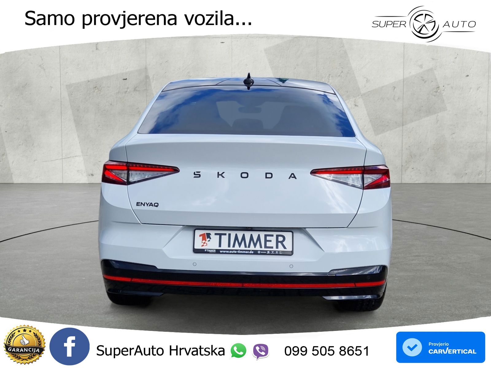 Škoda Enyaq iV RS 82 kWh (340 KS) AWD LED+GR SJED+ACC