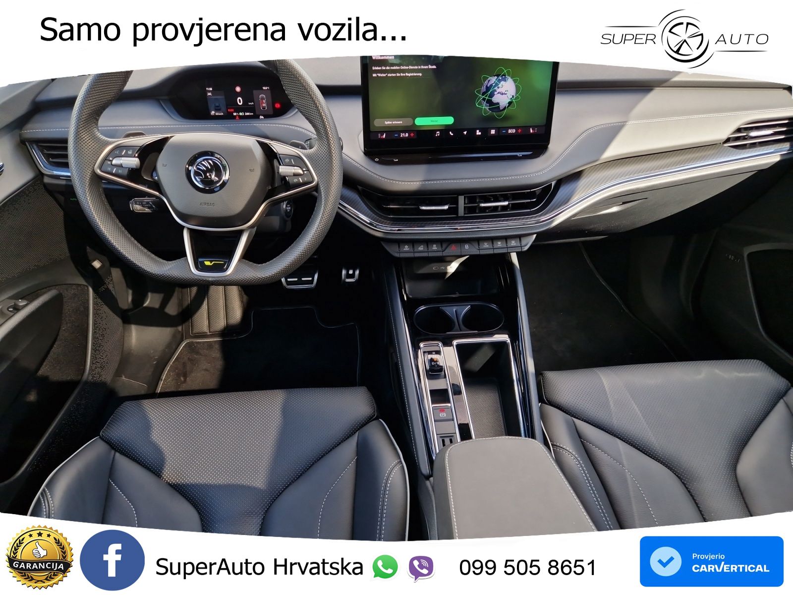 Škoda Enyaq iV RS 82 kWh (340 KS) AWD LED+GR SJED+ACC