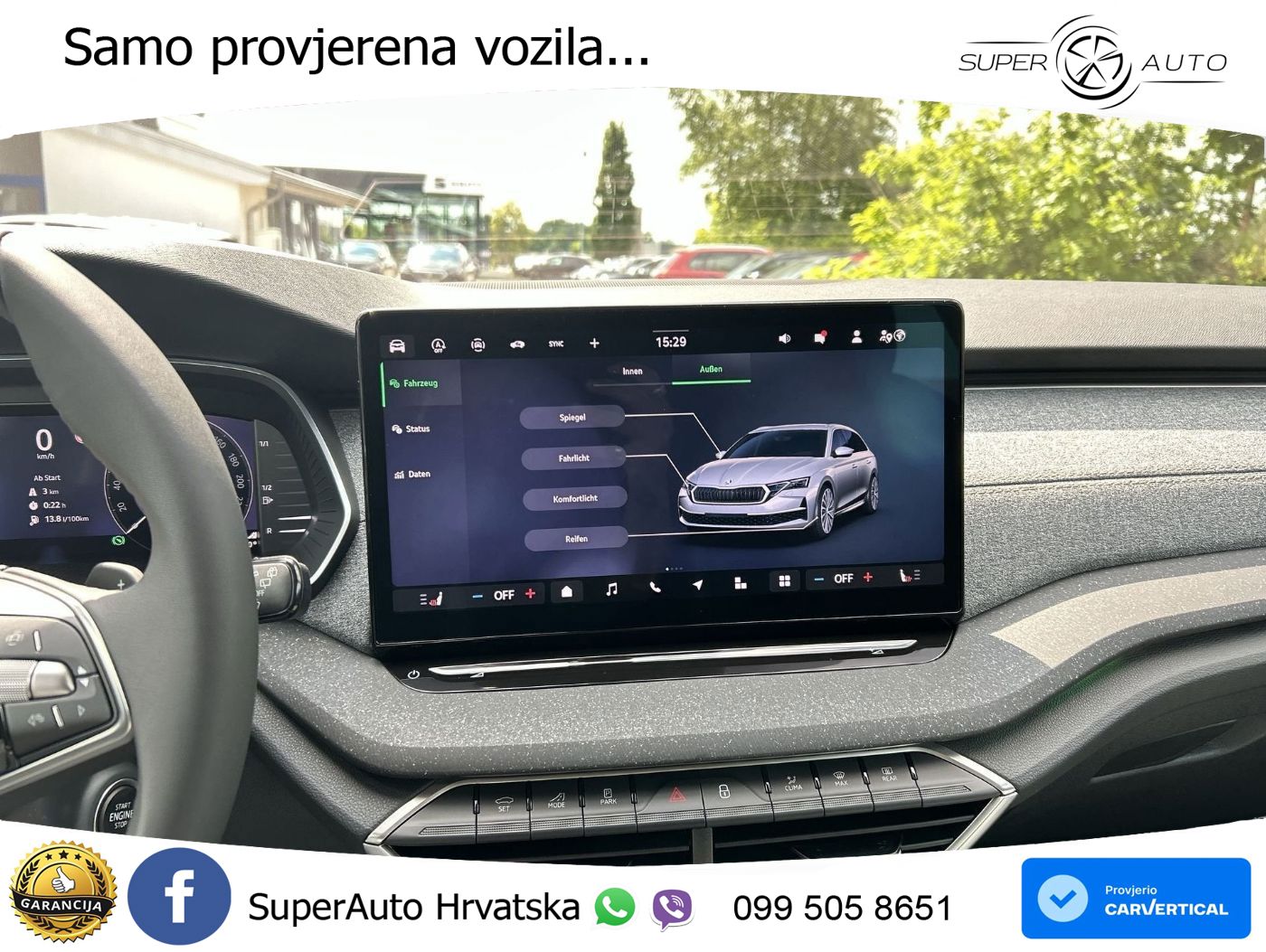 Škoda Octavia Combi 2.0 TDI (150 KS) DSG LED+GR SJED+ACC