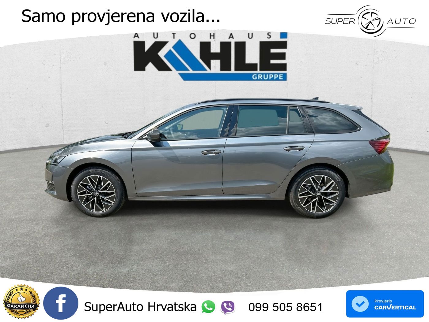 Škoda Octavia Combi 2.0 TDI (150 KS) DSG LED+GR SJED+ACC