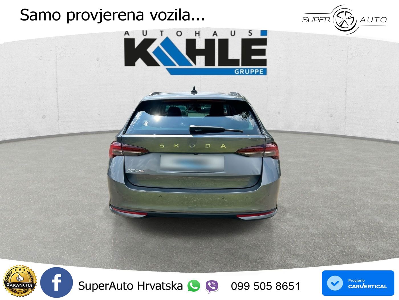 Škoda Octavia Combi 2.0 TDI (150 KS) DSG LED+GR SJED+ACC