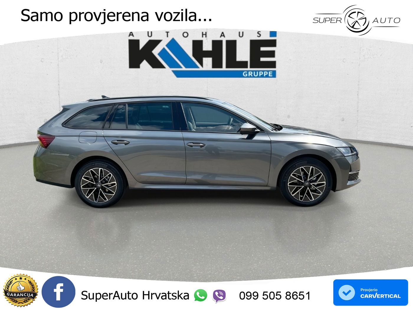 Škoda Octavia Combi 2.0 TDI (150 KS) DSG LED+GR SJED+ACC