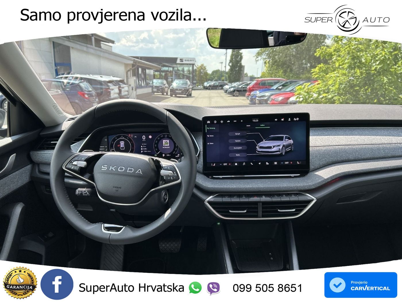 Škoda Octavia Combi 2.0 TDI (150 KS) DSG LED+GR SJED+ACC