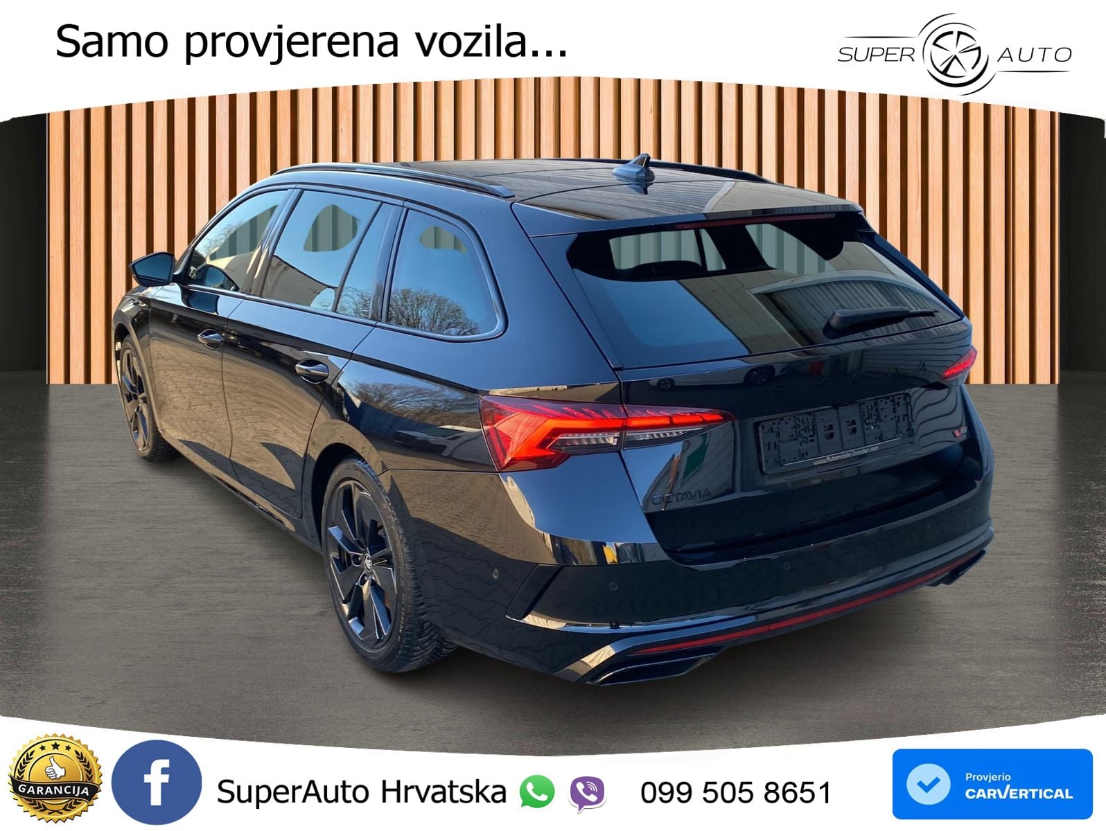 Škoda Octavia Combi RS 2.0 TSI (265 KS) DSG MATRIX+GR SJED+KAM