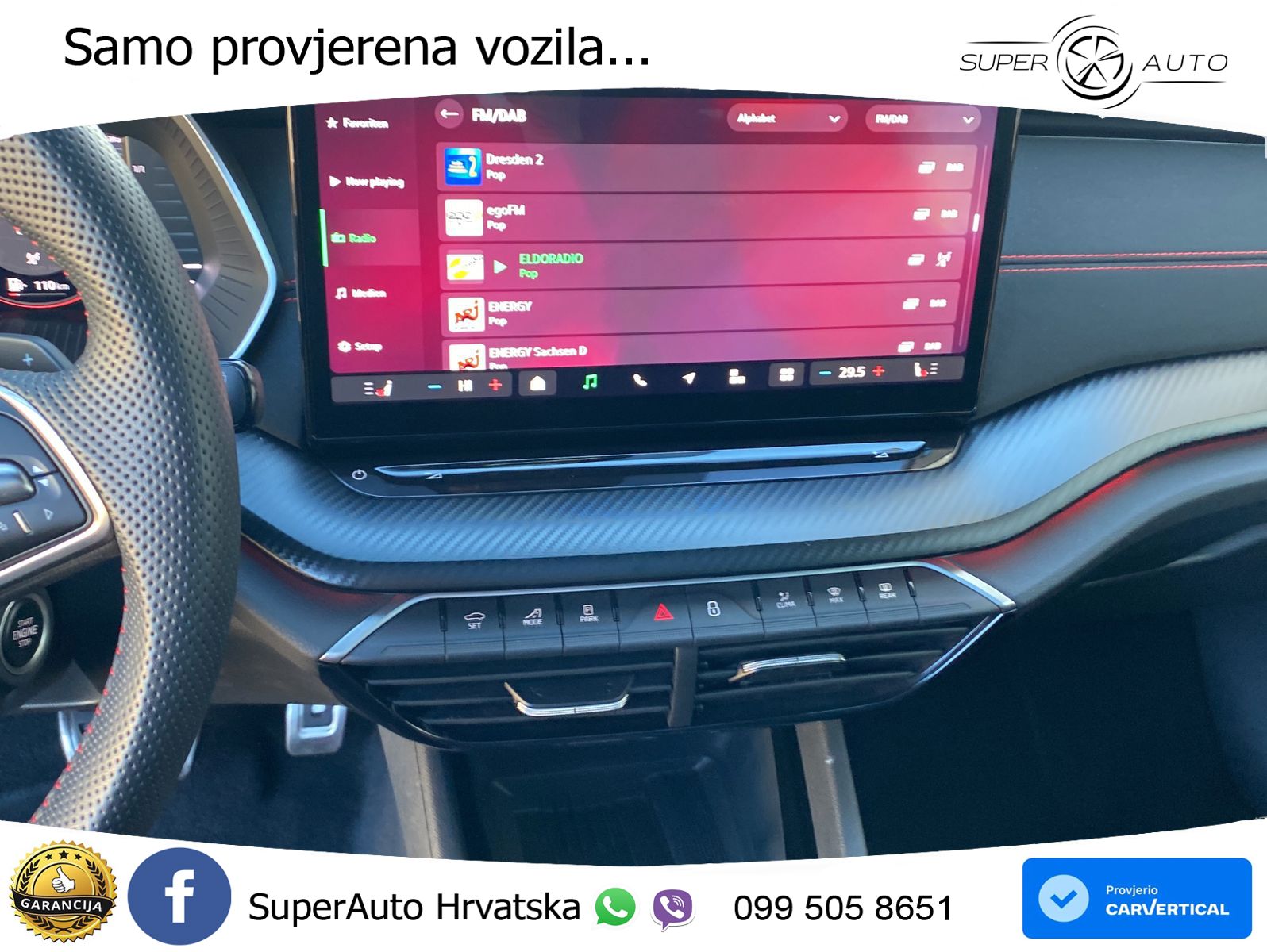 Škoda Octavia Combi RS 2.0 TSI (265 KS) DSG MATRIX+GR SJED+KAM