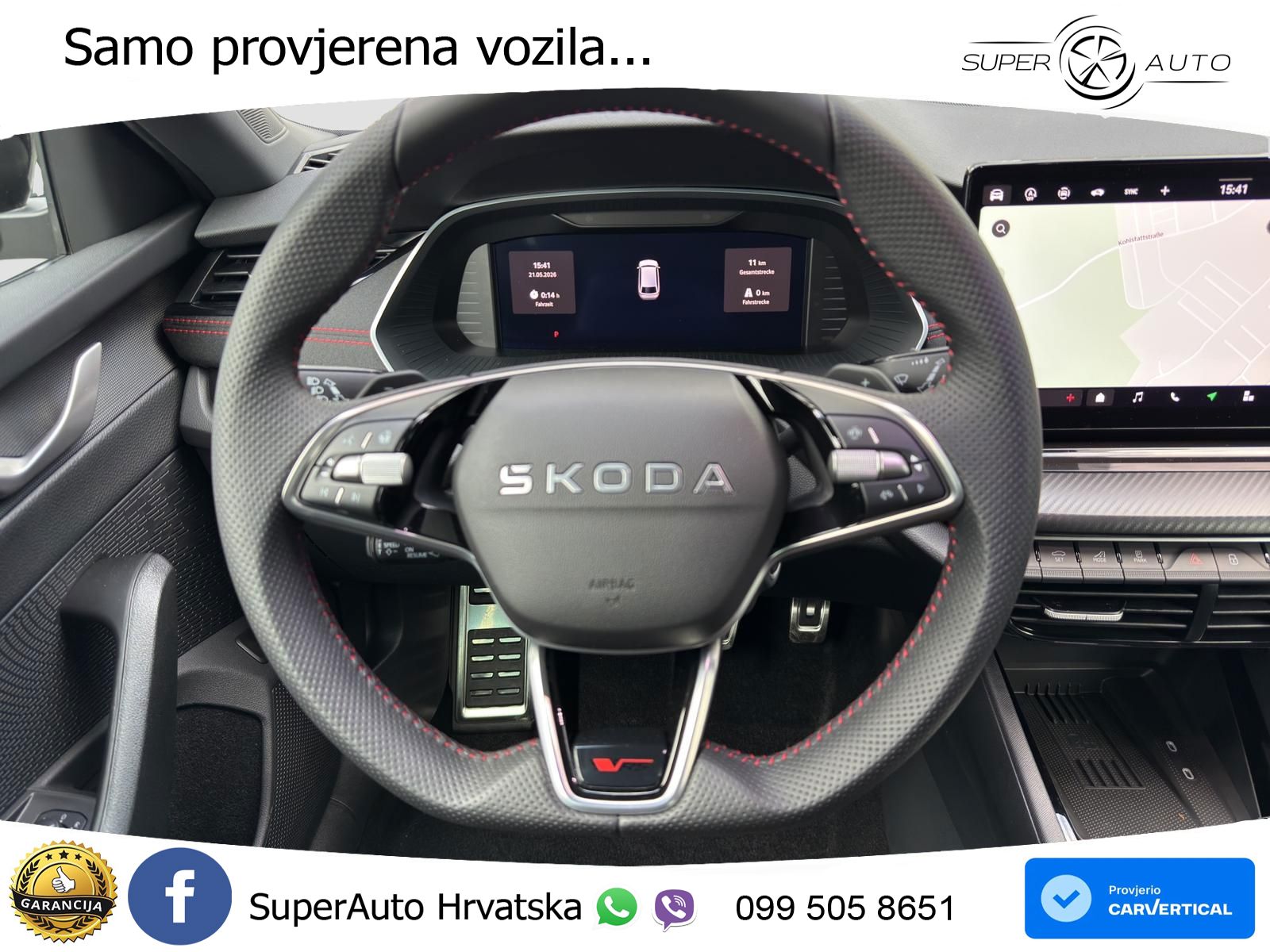 Škoda Octavia Combi RS 2.0 TSI (265 KS) DSG LED+GR SJED+ACC
