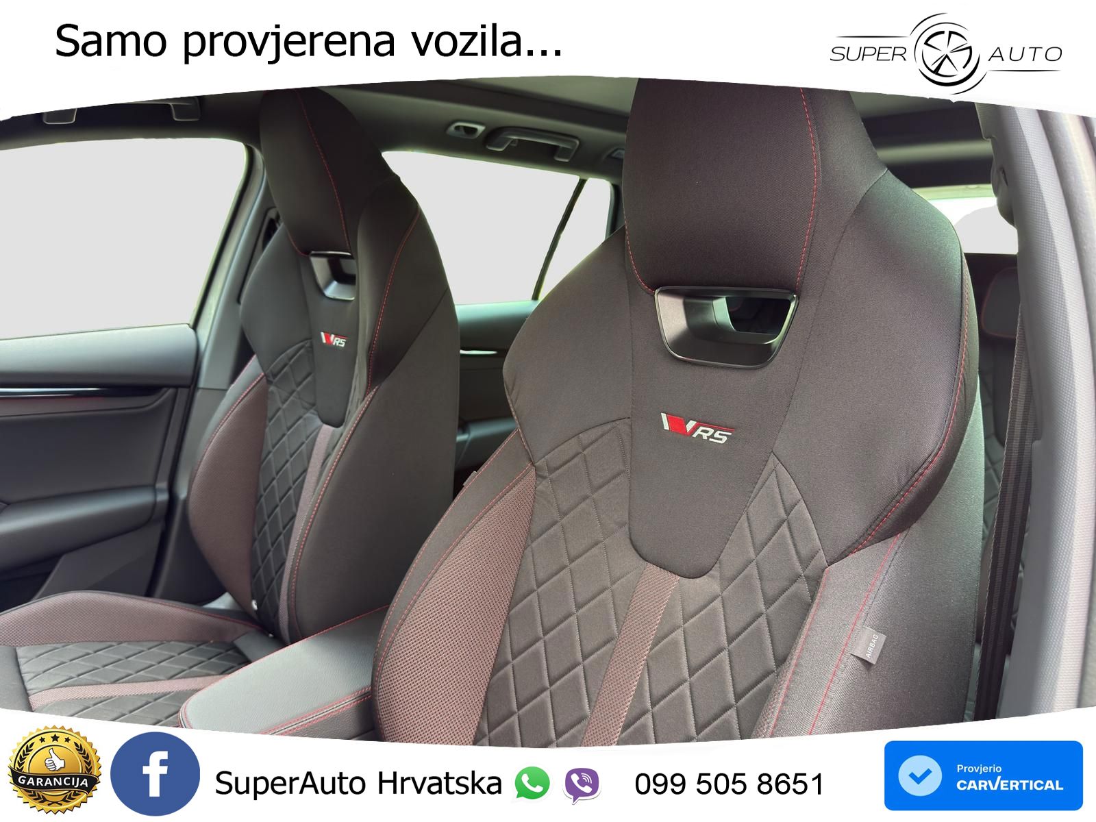 Škoda Octavia Combi RS 2.0 TSI (265 KS) DSG LED+GR SJED+ACC