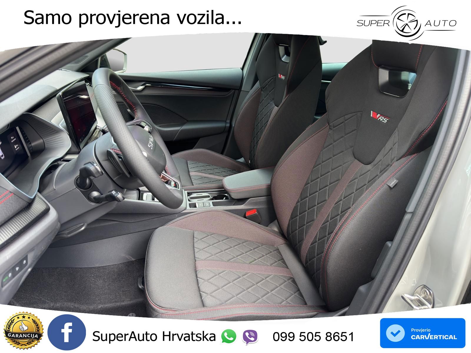 Škoda Octavia Combi RS 2.0 TSI (265 KS) DSG LED+GR SJED+ACC