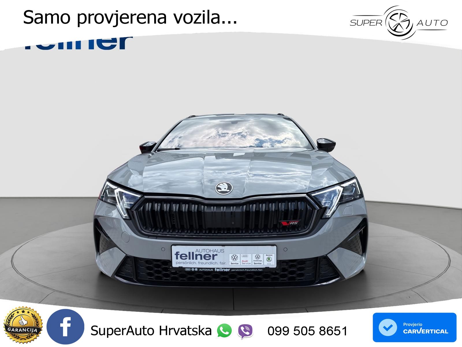 Škoda Octavia Combi RS 2.0 TSI (265 KS) DSG LED+GR SJED+ACC