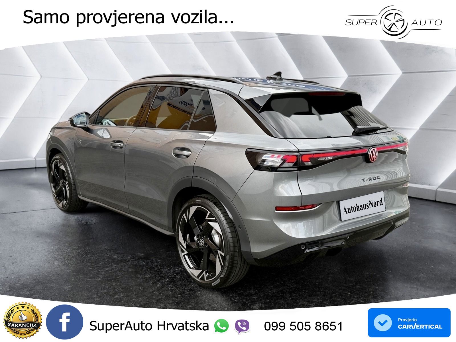 Volkswagen T-Roc 1.5 eTSI (150 KS)  DSG R-Line MATRIX+GR SJED+KAM