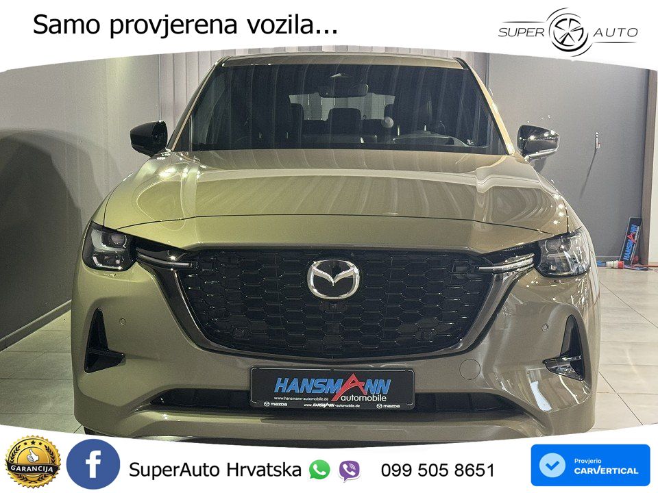 Mazda CX-60 2.5 e-Skyactiv (328 KS) AWD Automatic MATRIX+GR SJED+KAM