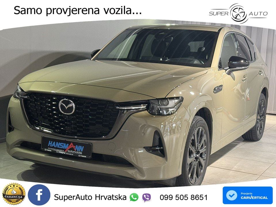 Mazda CX-60 2.5 e-Skyactiv (328 KS) AWD Automatic MATRIX+GR SJED+KAM