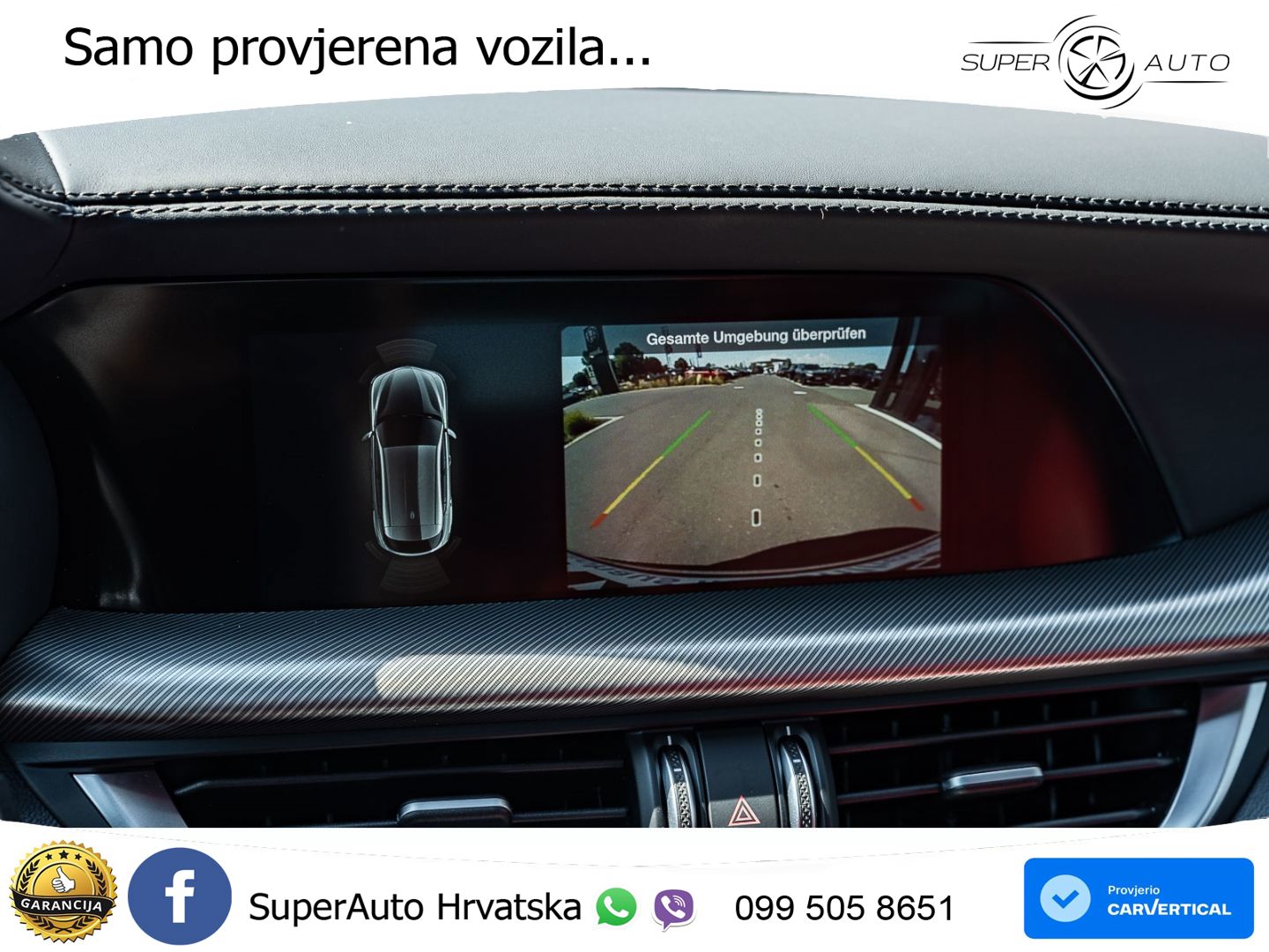 Alfa Romeo Stelvio 2.0 Turbo (280 KS) Q4 Automatic LED+GR SJED+ACC