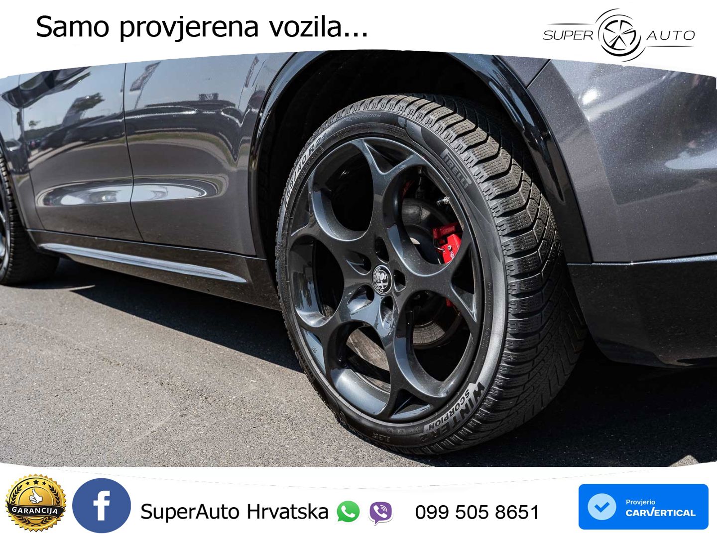Alfa Romeo Stelvio 2.0 Turbo (280 KS) Q4 Automatic LED+GR SJED+ACC