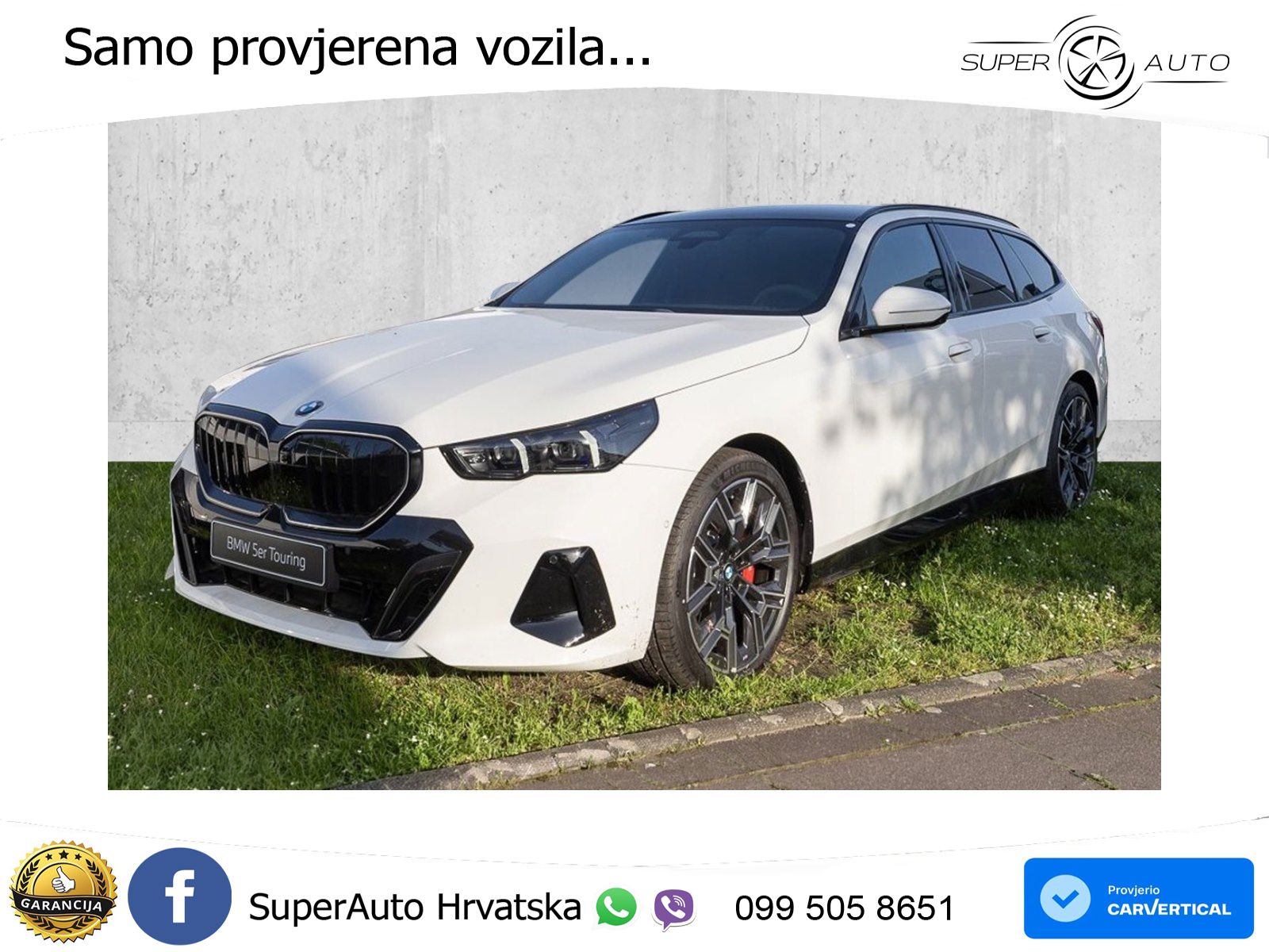 BMW 520d Touring (197 KS) Steptronic M Sport LED+GR SJED+ACC