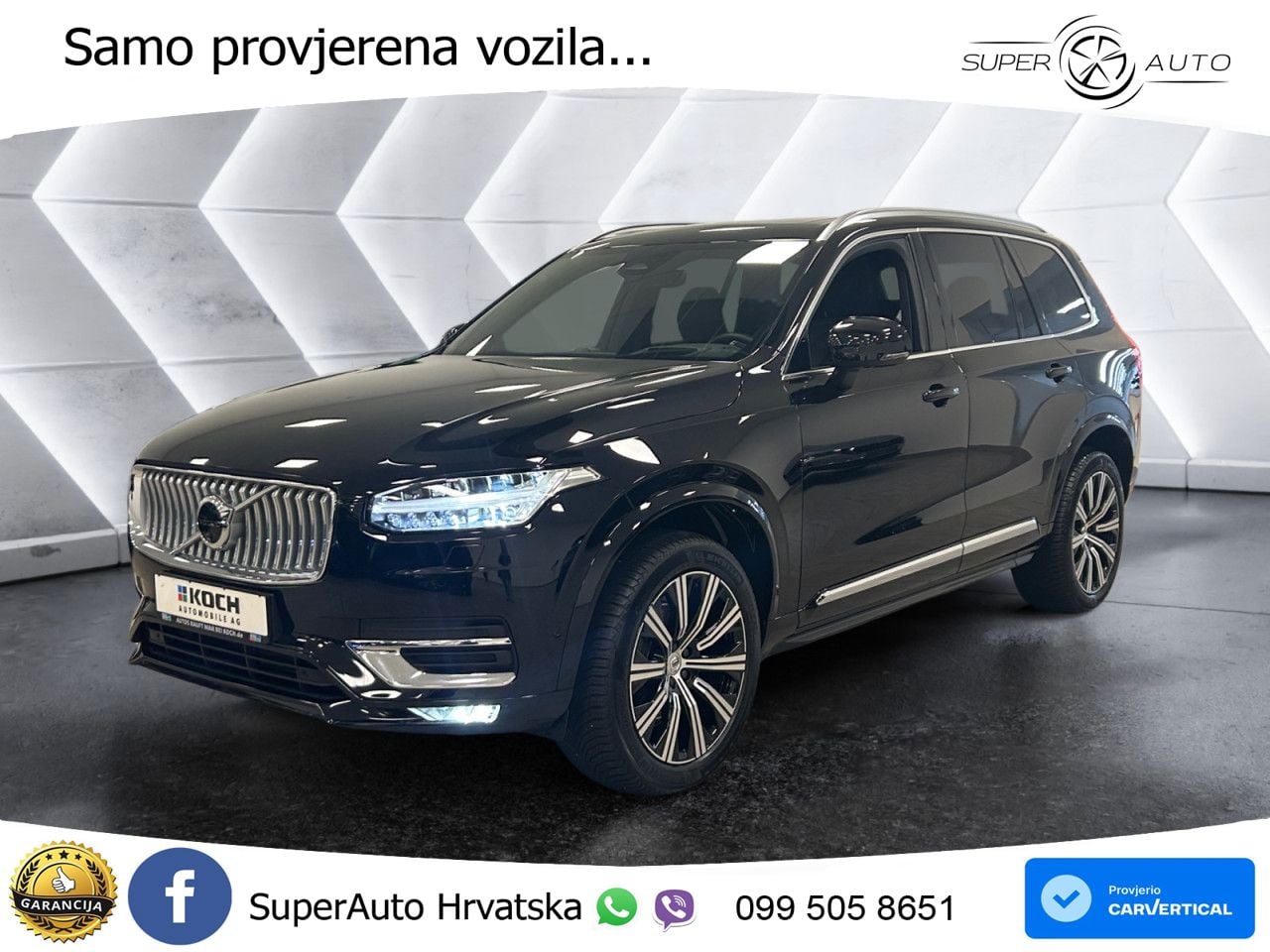 Volvo XC90 2.0 B5 Diesel AWD Automatic MATRIX+GR SJED+KAM