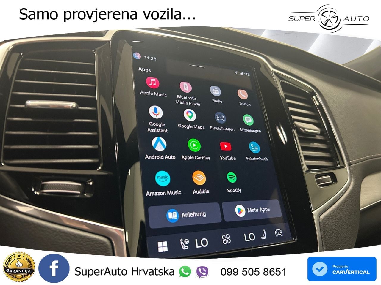 Volvo XC90 2.0 B5 Diesel AWD Automatic MATRIX+GR SJED+KAM