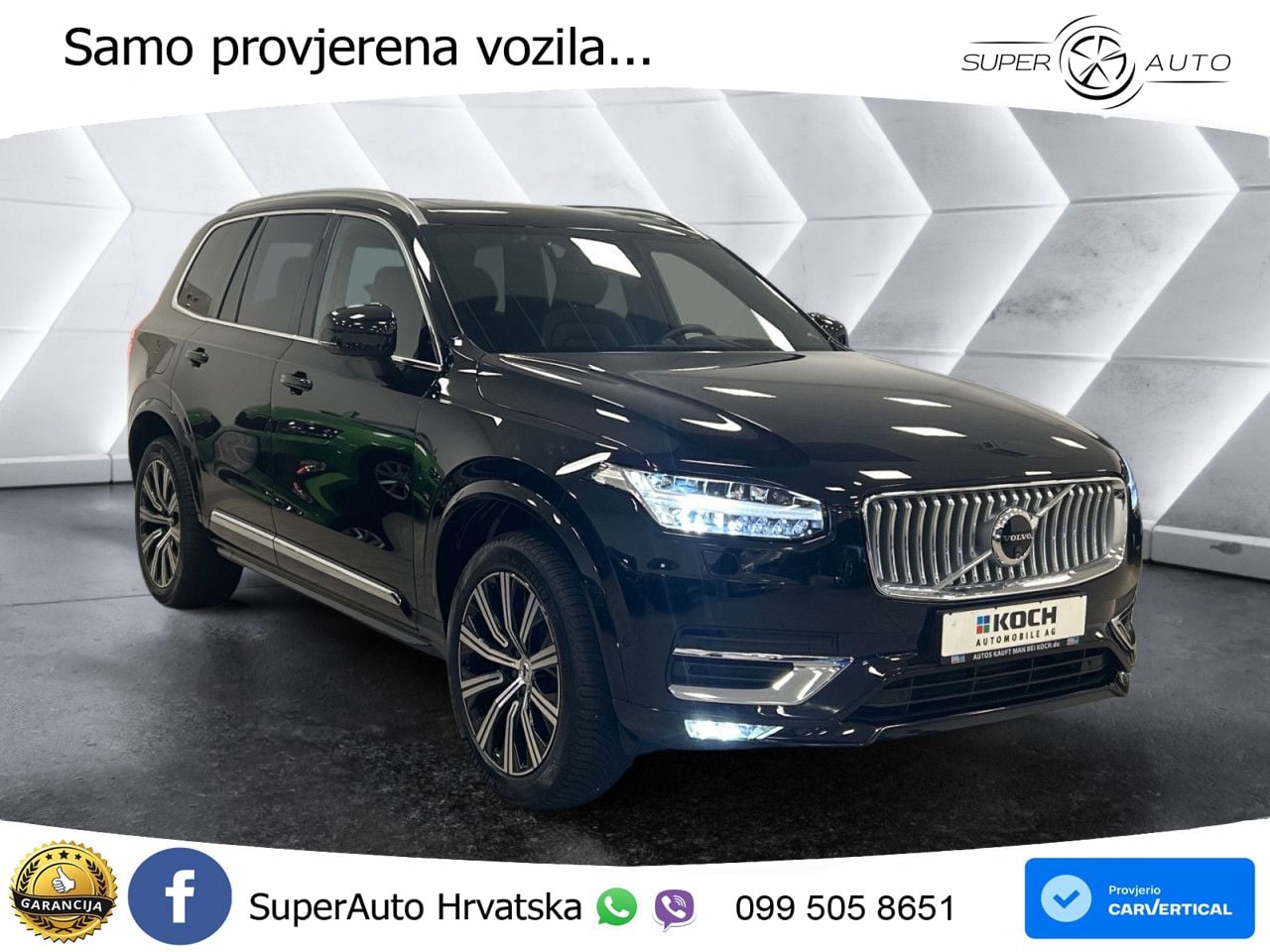 Volvo XC90 2.0 B5 Diesel AWD Automatic MATRIX+GR SJED+KAM