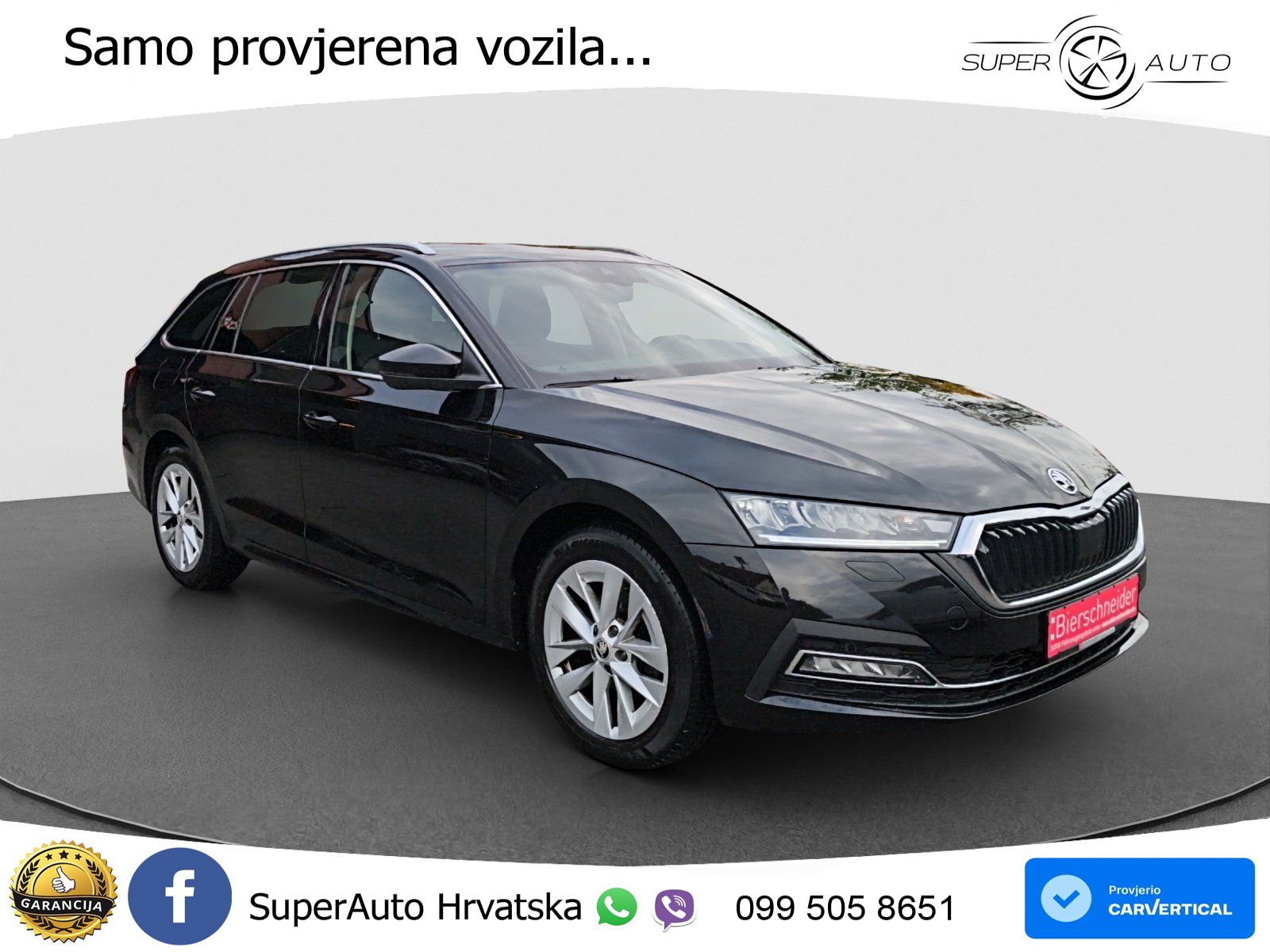 Škoda Octavia Combi 2.0 TDI (150 KS) DSG LED+GR SJED+ACC