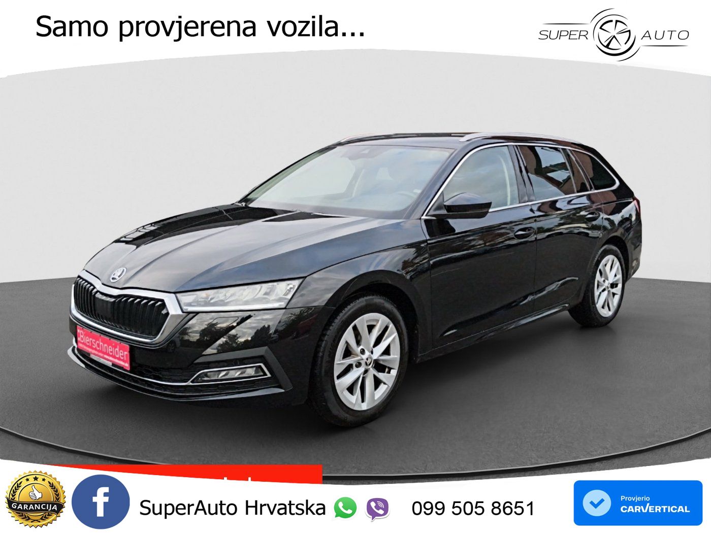 Škoda Octavia Combi 2.0 TDI (150 KS) DSG LED+GR SJED+ACC