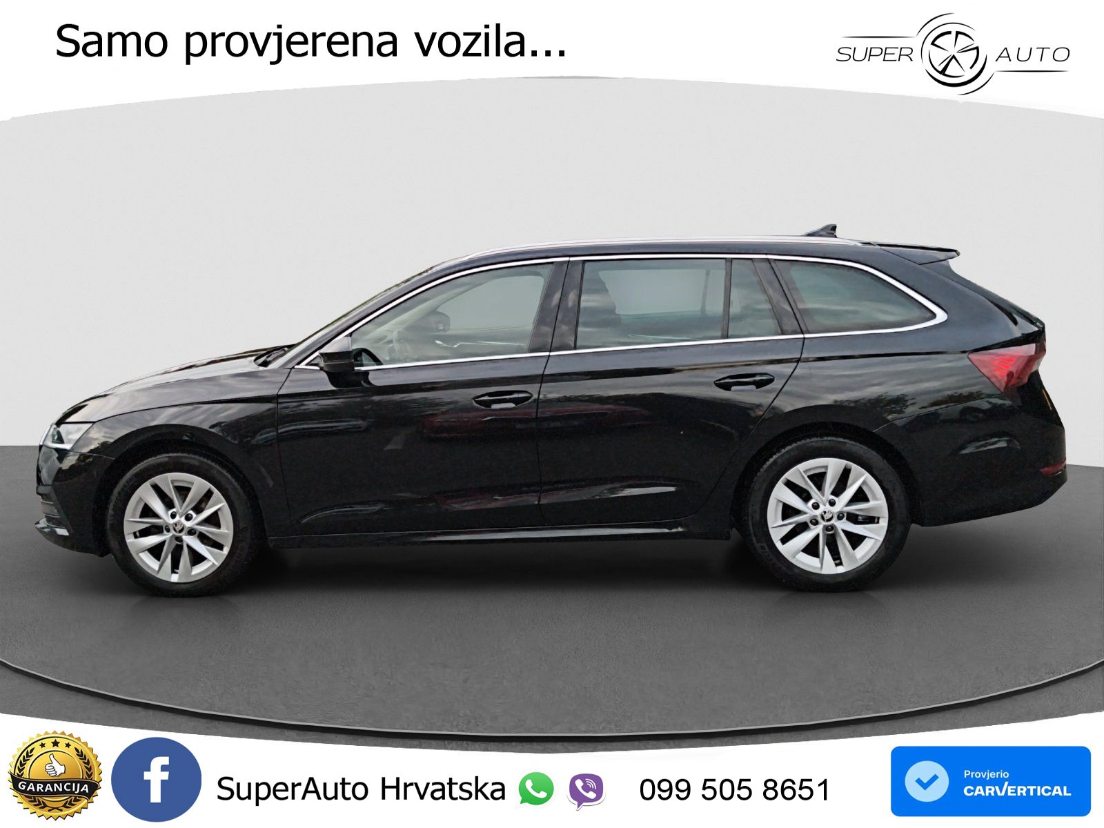 Škoda Octavia Combi 2.0 TDI (150 KS) DSG LED+GR SJED+ACC