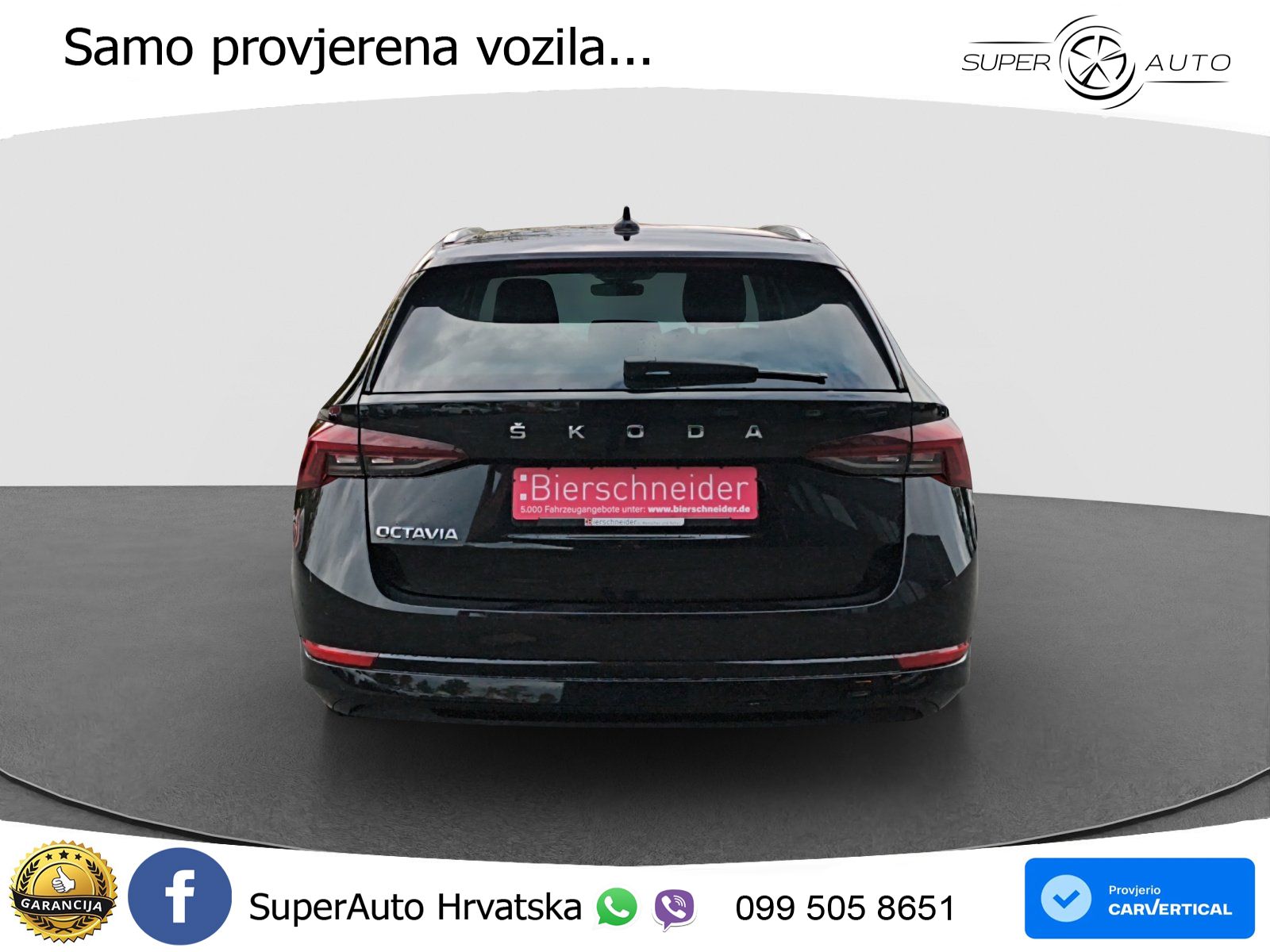 Škoda Octavia Combi 2.0 TDI (150 KS) DSG LED+GR SJED+ACC