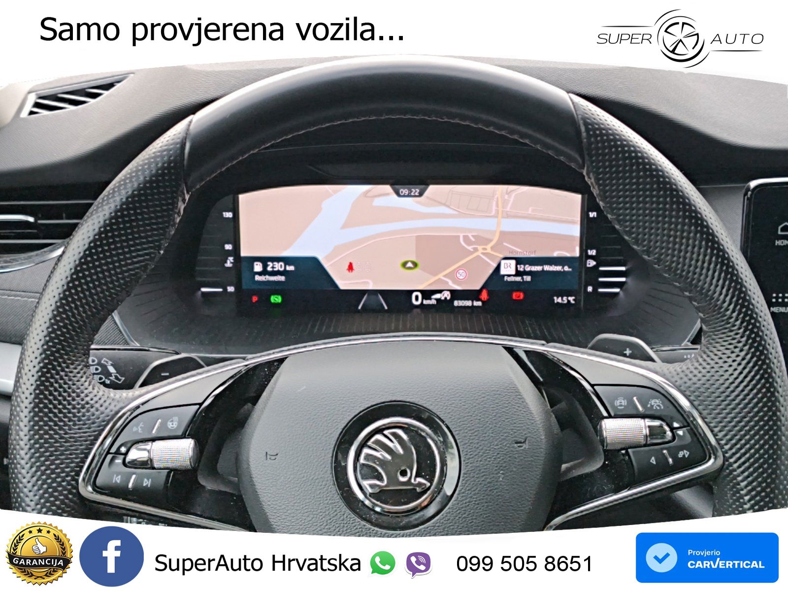 Škoda Octavia Combi 2.0 TDI (150 KS) DSG LED+GR SJED+ACC