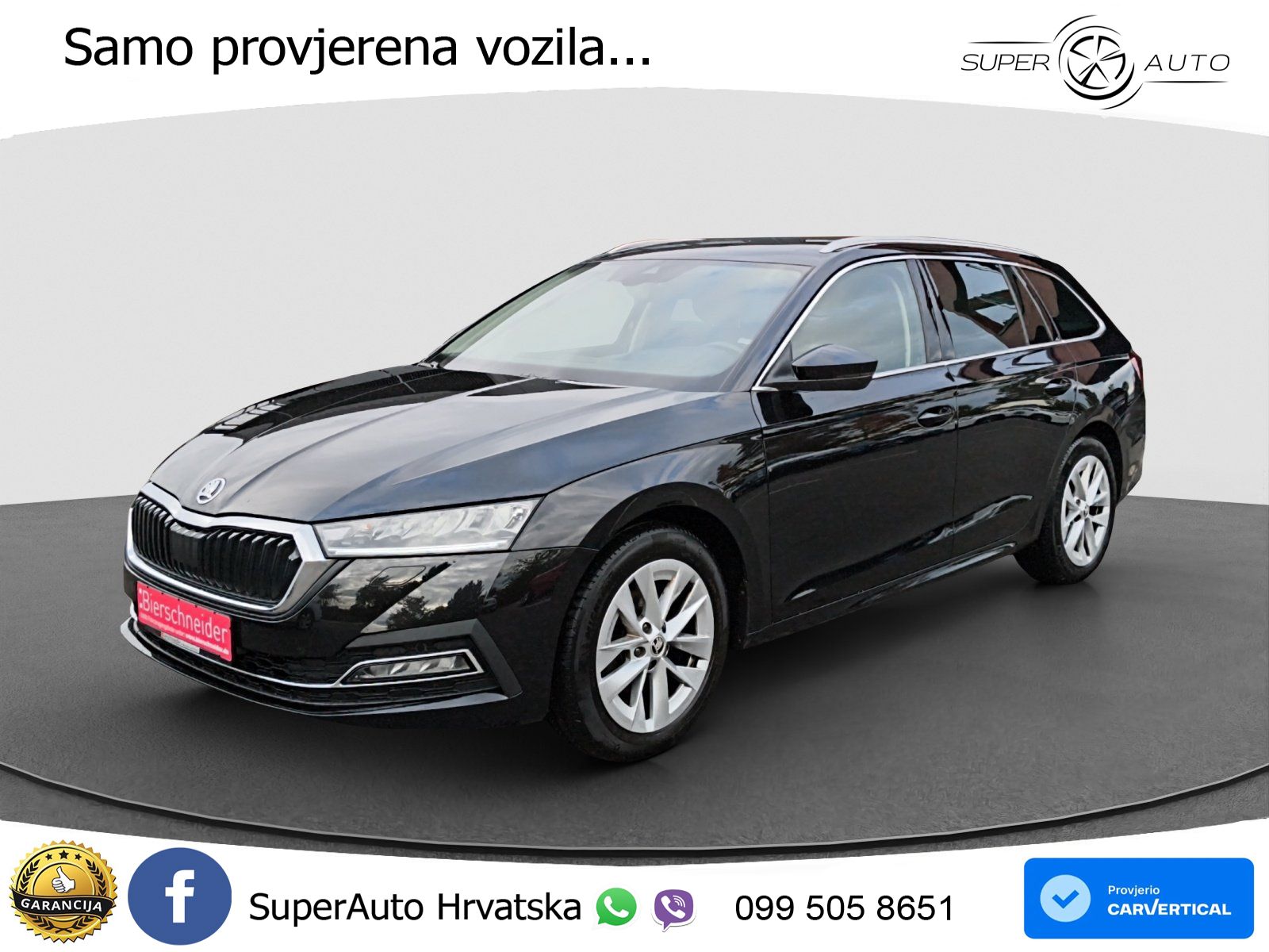 Škoda Octavia Combi 2.0 TDI (150 KS) DSG LED+GR SJED+ACC