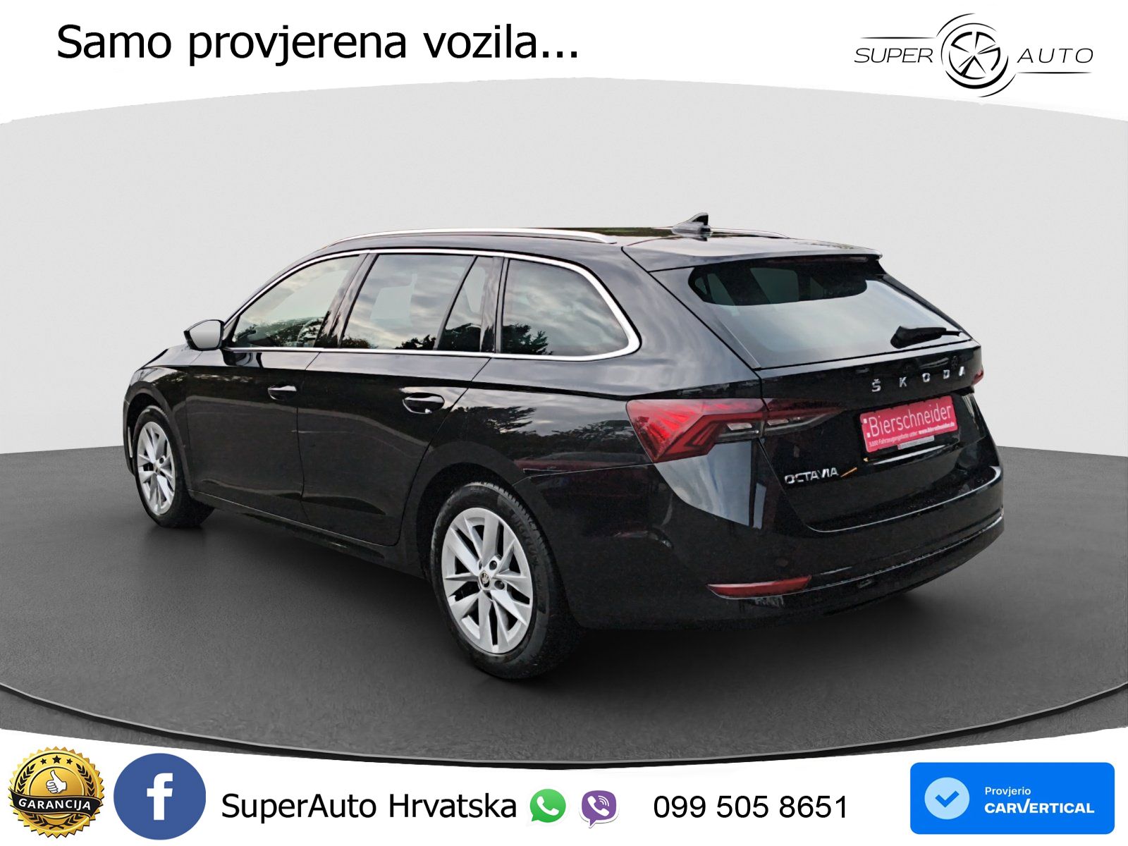 Škoda Octavia Combi 2.0 TDI (150 KS) DSG LED+GR SJED+ACC