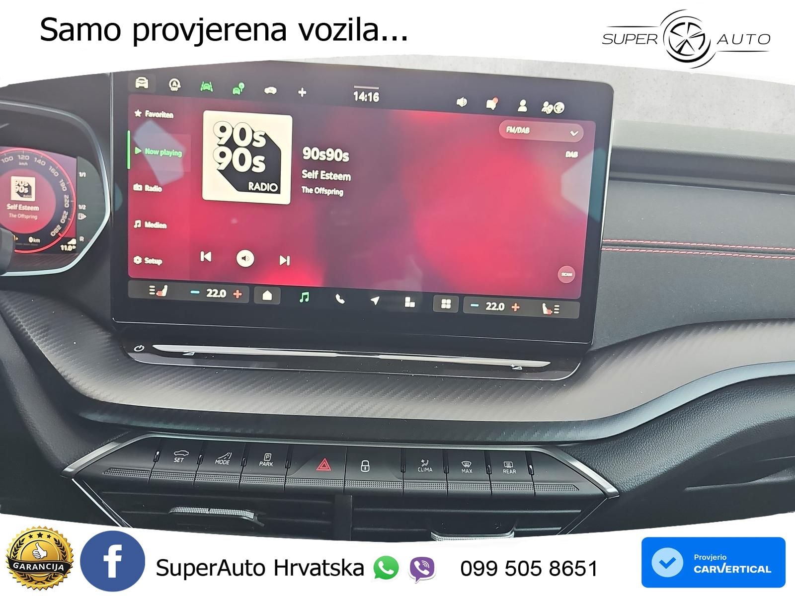 Škoda Octavia Combi RS 2.0 TSI (265 KS) DSG MATRIX+GR SJED+KAM