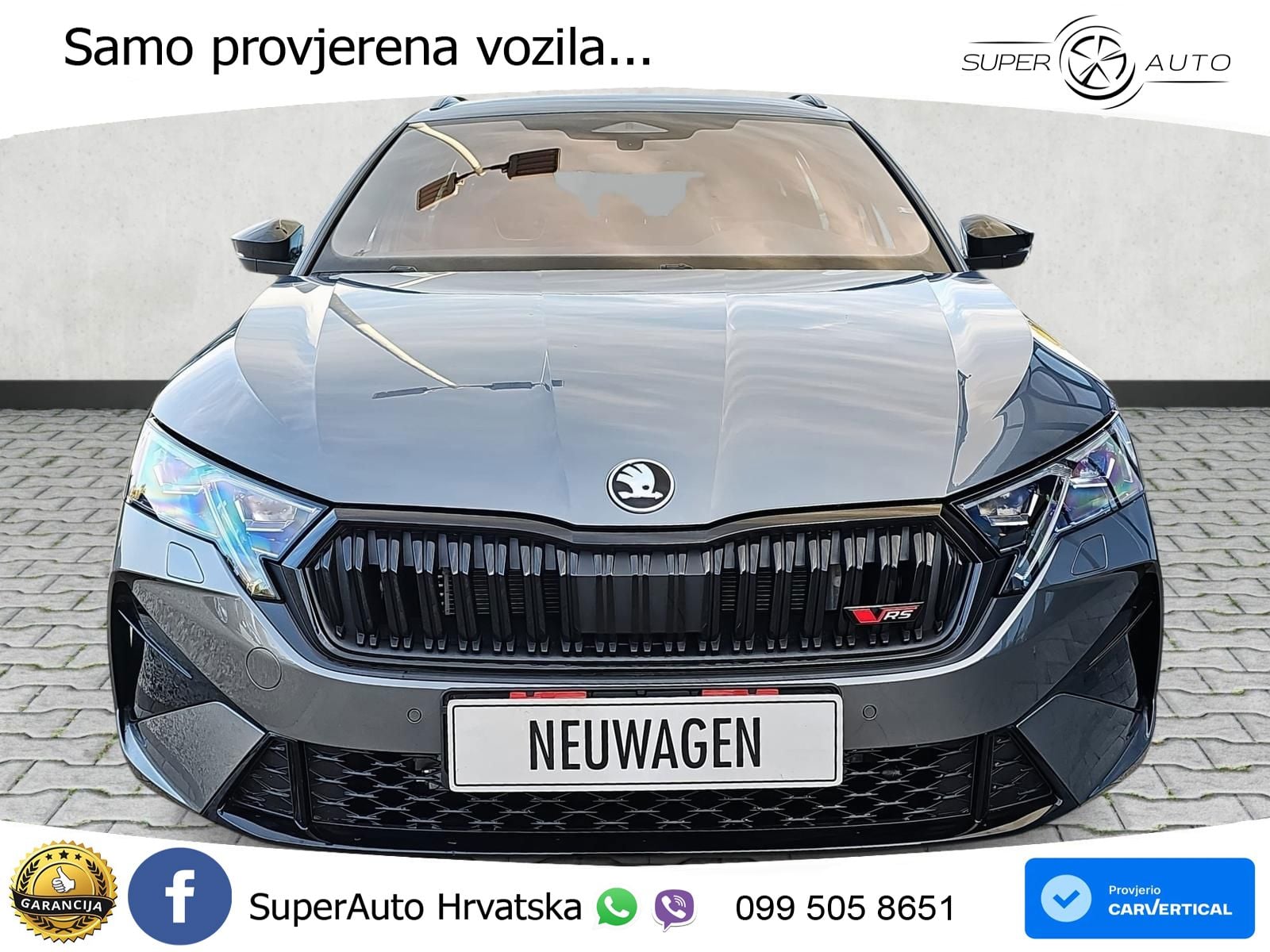 Škoda Octavia Combi RS 2.0 TSI (265 KS) DSG MATRIX+GR SJED+KAM