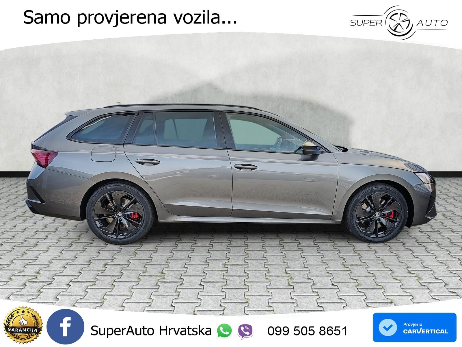 Škoda Octavia Combi RS 2.0 TSI (265 KS) DSG MATRIX+GR SJED+KAM