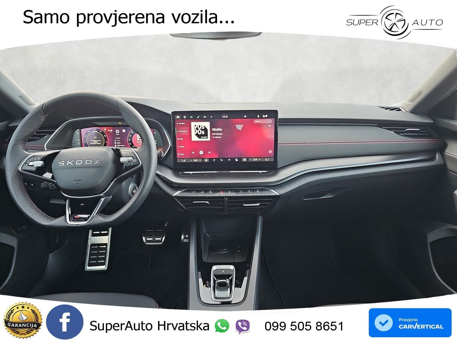 Škoda Octavia Combi RS 2.0 TSI (265 KS) DSG MATRIX+GR SJED+KAM