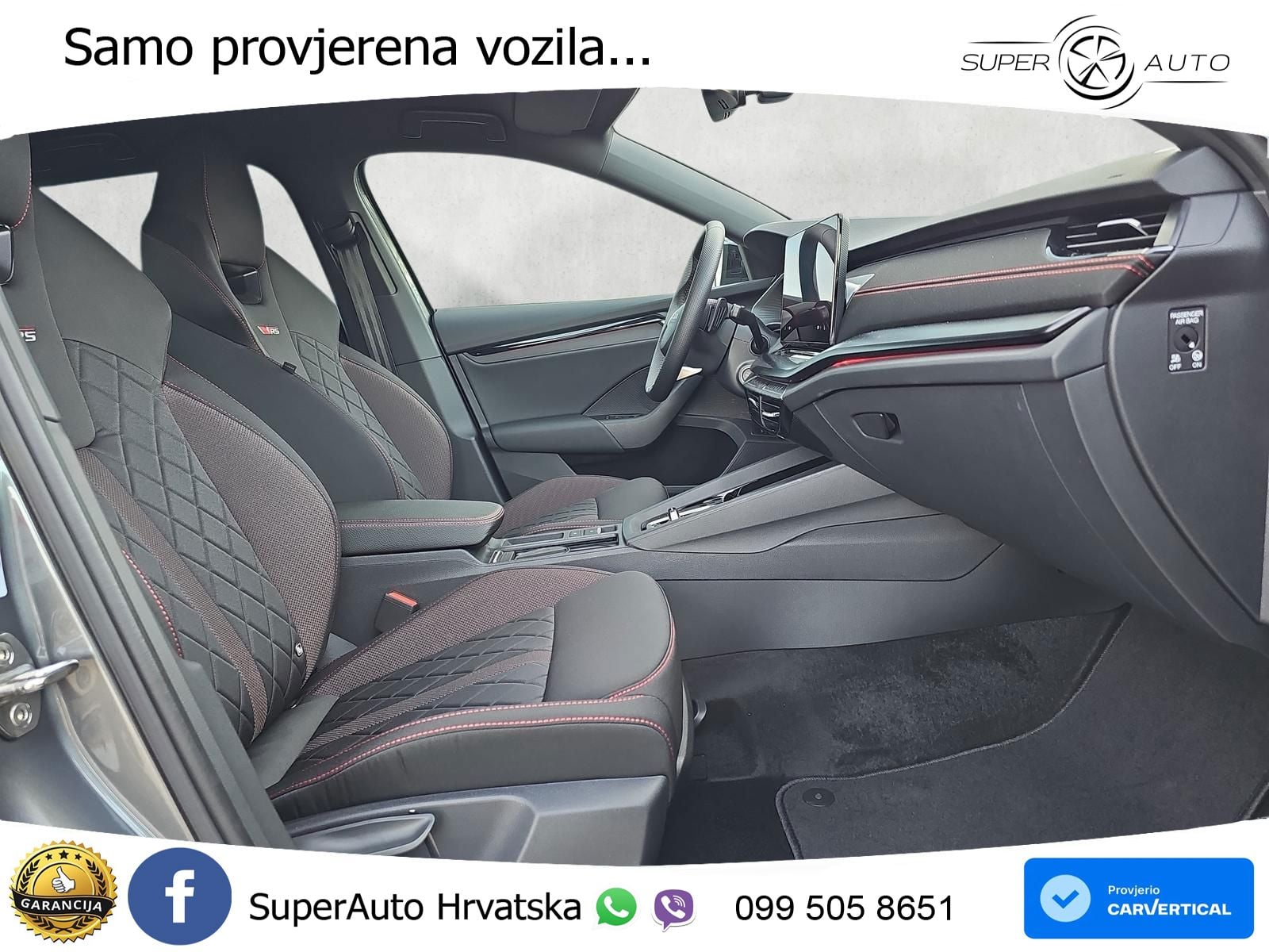 Škoda Octavia Combi RS 2.0 TSI (265 KS) DSG MATRIX+GR SJED+KAM