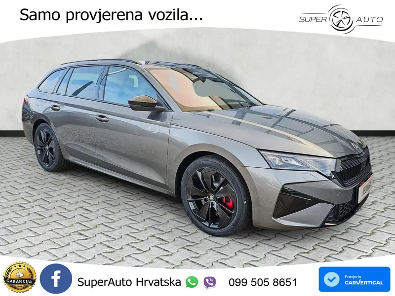 Škoda Octavia Combi RS 2.0 TSI (265 KS) DSG MATRIX+GR SJED+KAM