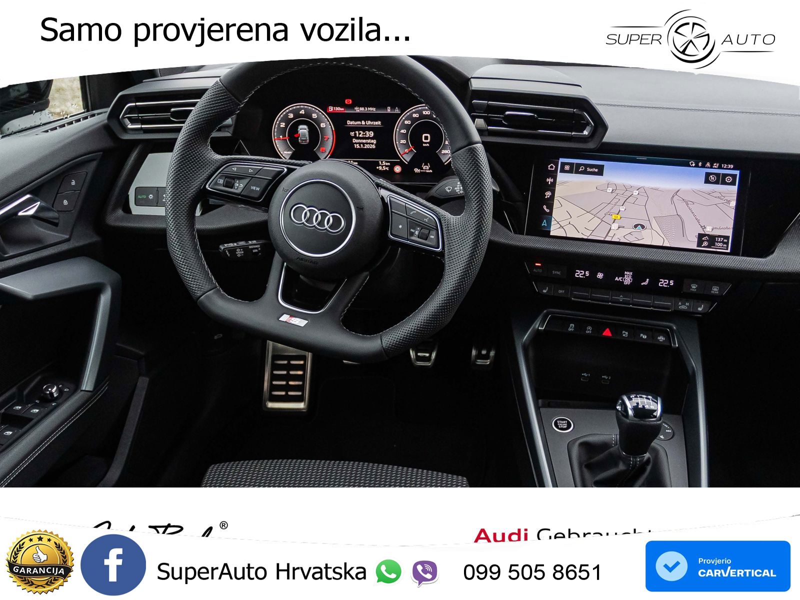 Audi A3 Sportback 30 TFSI (116 KS) S line LED+GR SJED+ACC