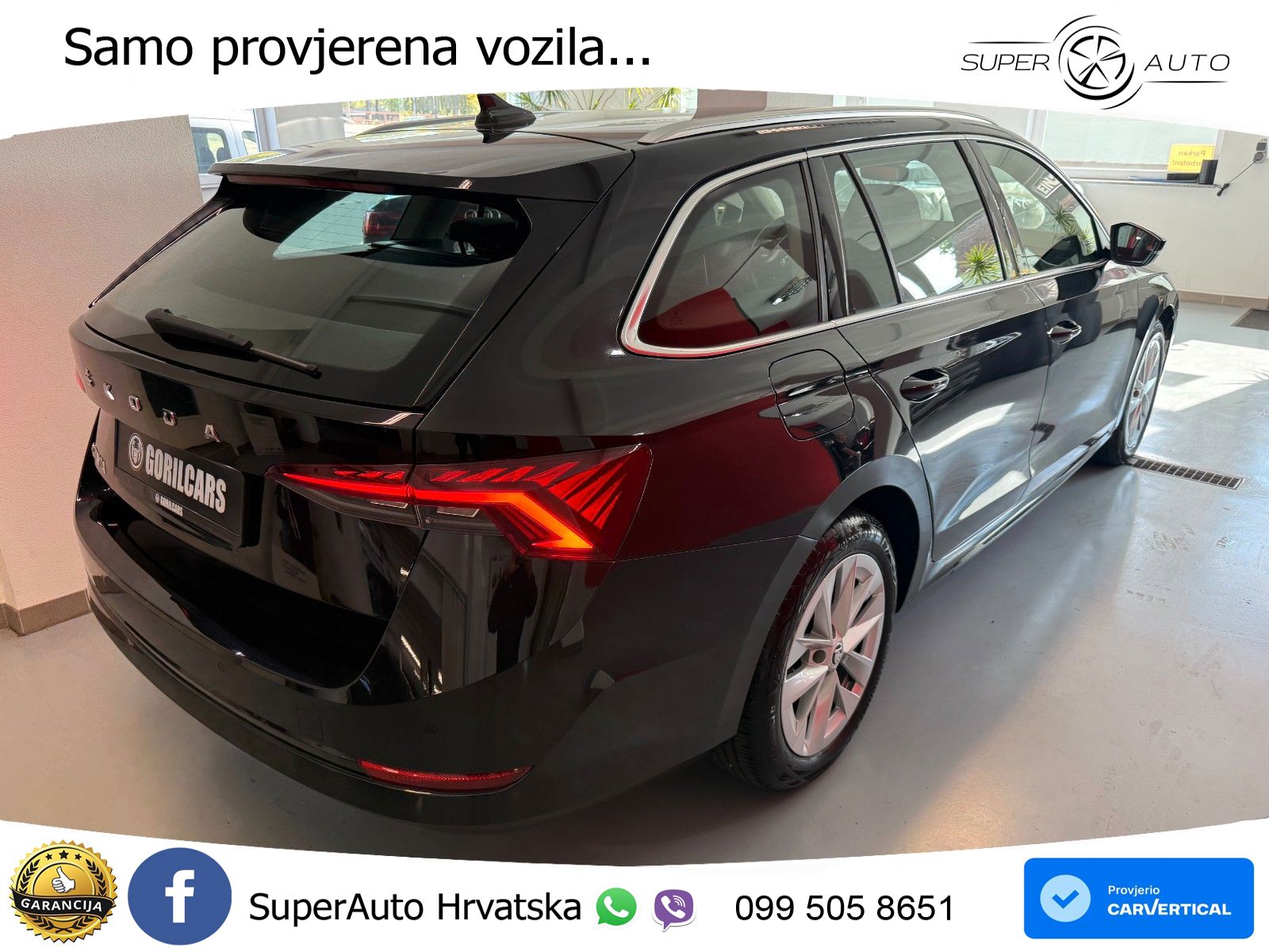 Škoda Octavia Combi 2.0 TDI (150 KS) DSG LED+GR SJED+ACC
