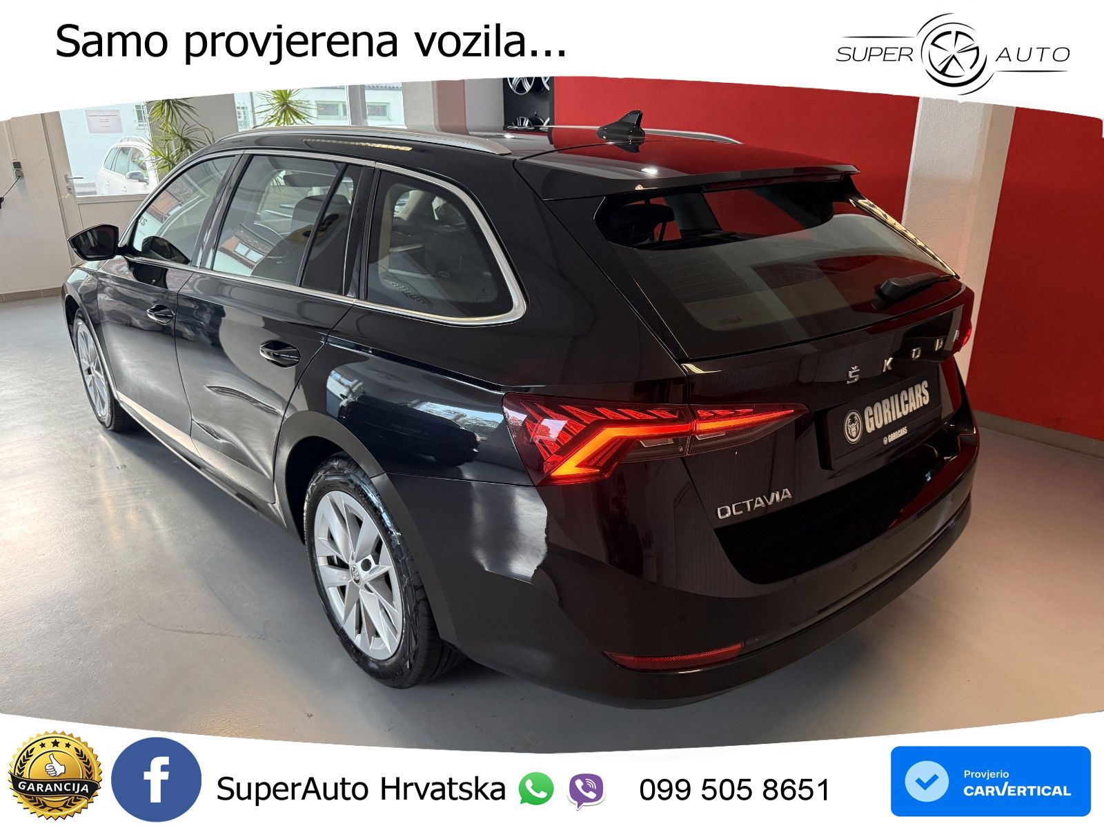 Škoda Octavia Combi 2.0 TDI (150 KS) DSG LED+GR SJED+ACC
