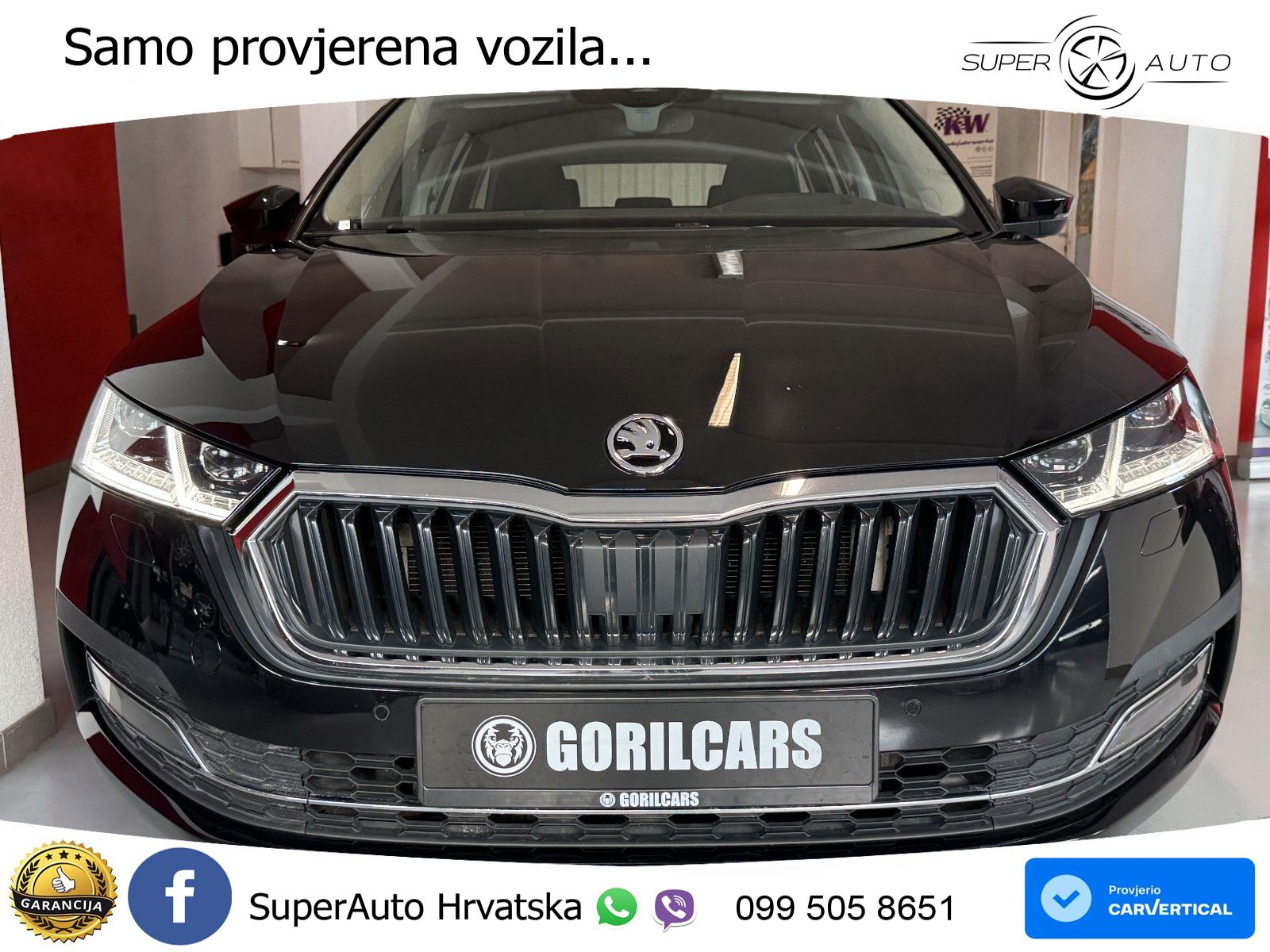 Škoda Octavia Combi 2.0 TDI (150 KS) DSG LED+GR SJED+ACC
