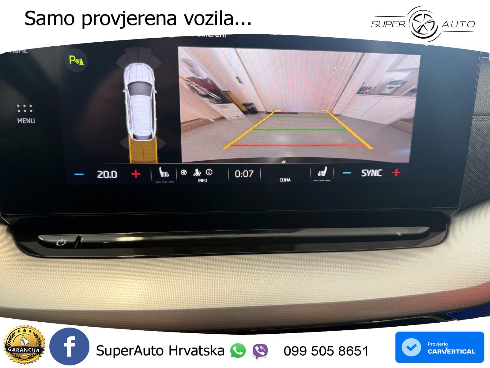 Škoda Octavia Combi 2.0 TDI (150 KS) DSG LED+GR SJED+ACC