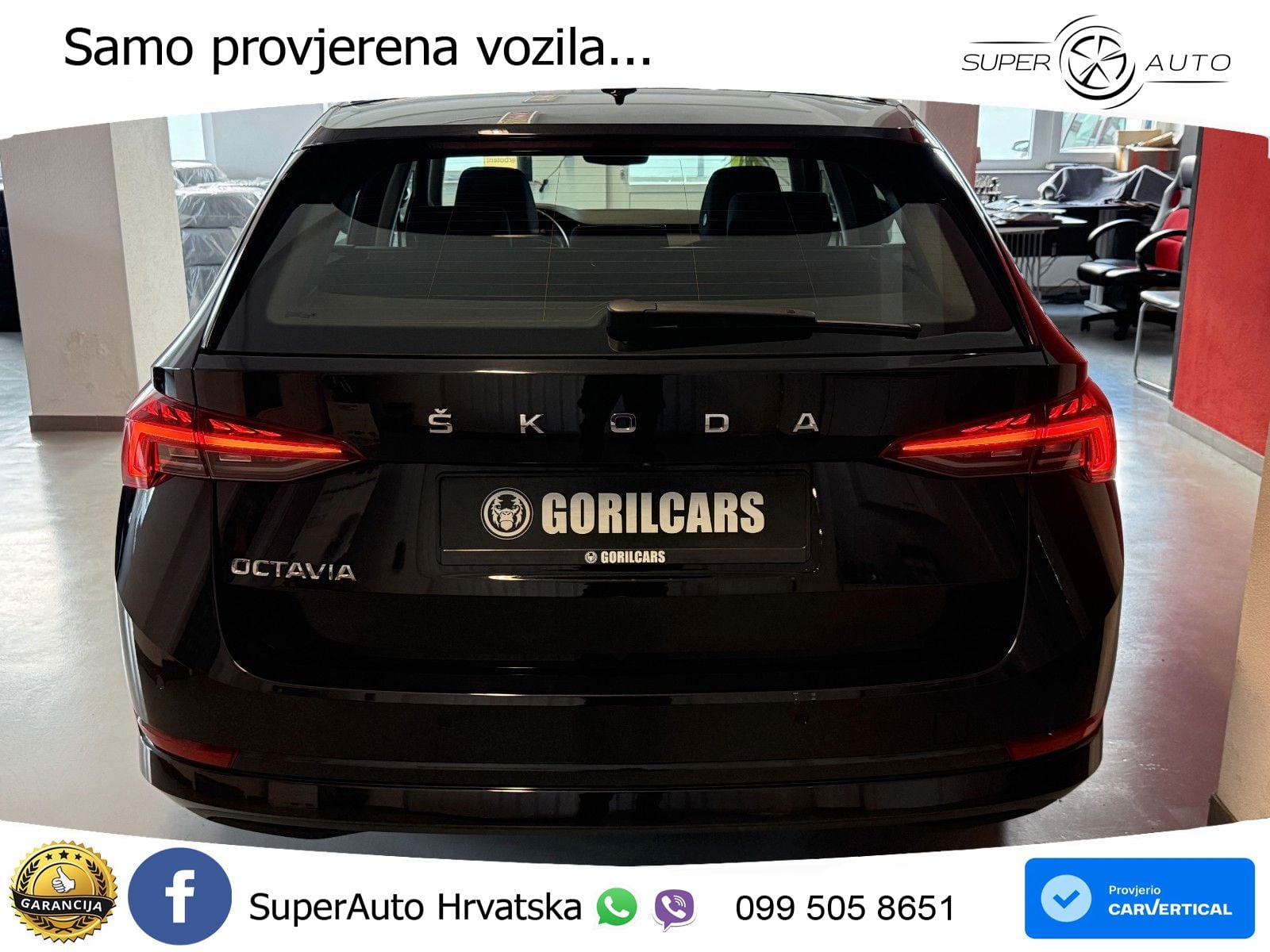 Škoda Octavia Combi 2.0 TDI (150 KS) DSG LED+GR SJED+ACC