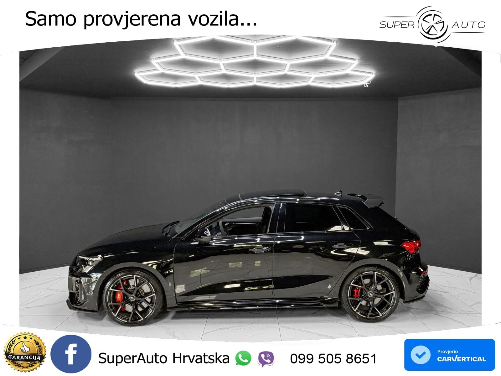 Audi RS3 Sportback 2.5 TFSI (400 KS) quattro S tronic LED+GR SJED+ACC