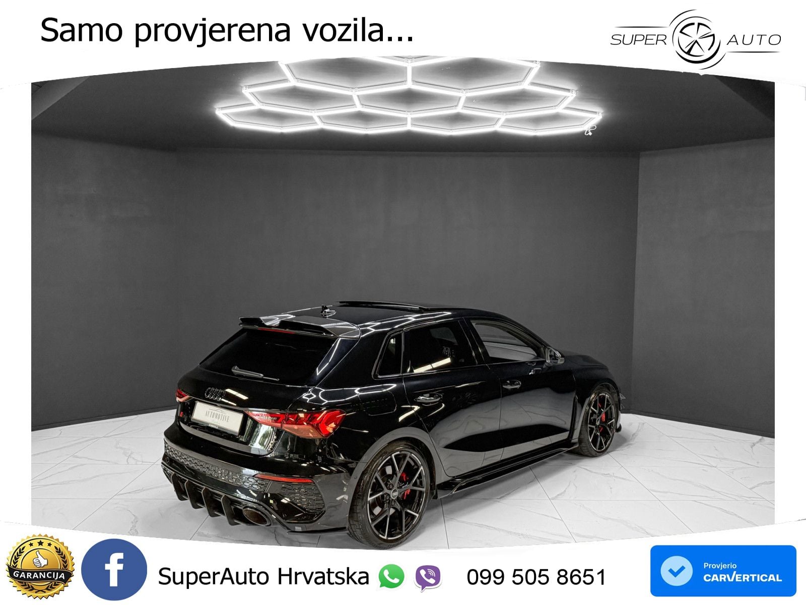 Audi RS3 Sportback 2.5 TFSI (400 KS) quattro S tronic LED+GR SJED+ACC