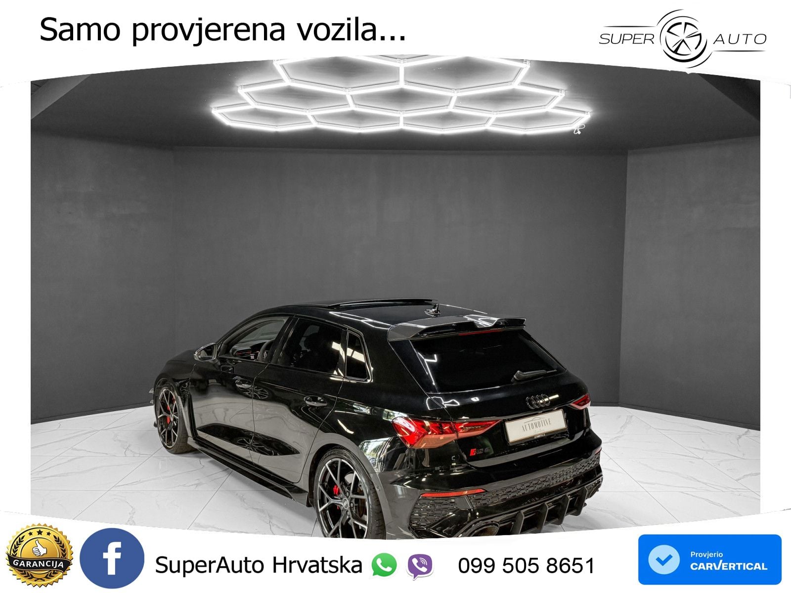 Audi RS3 Sportback 2.5 TFSI (400 KS) quattro S tronic LED+GR SJED+ACC