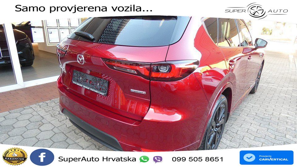 Mazda CX-60 3.3 e-Skyactiv D (254 KS) AWD Automatic MATRIX+GR SJED+KAM