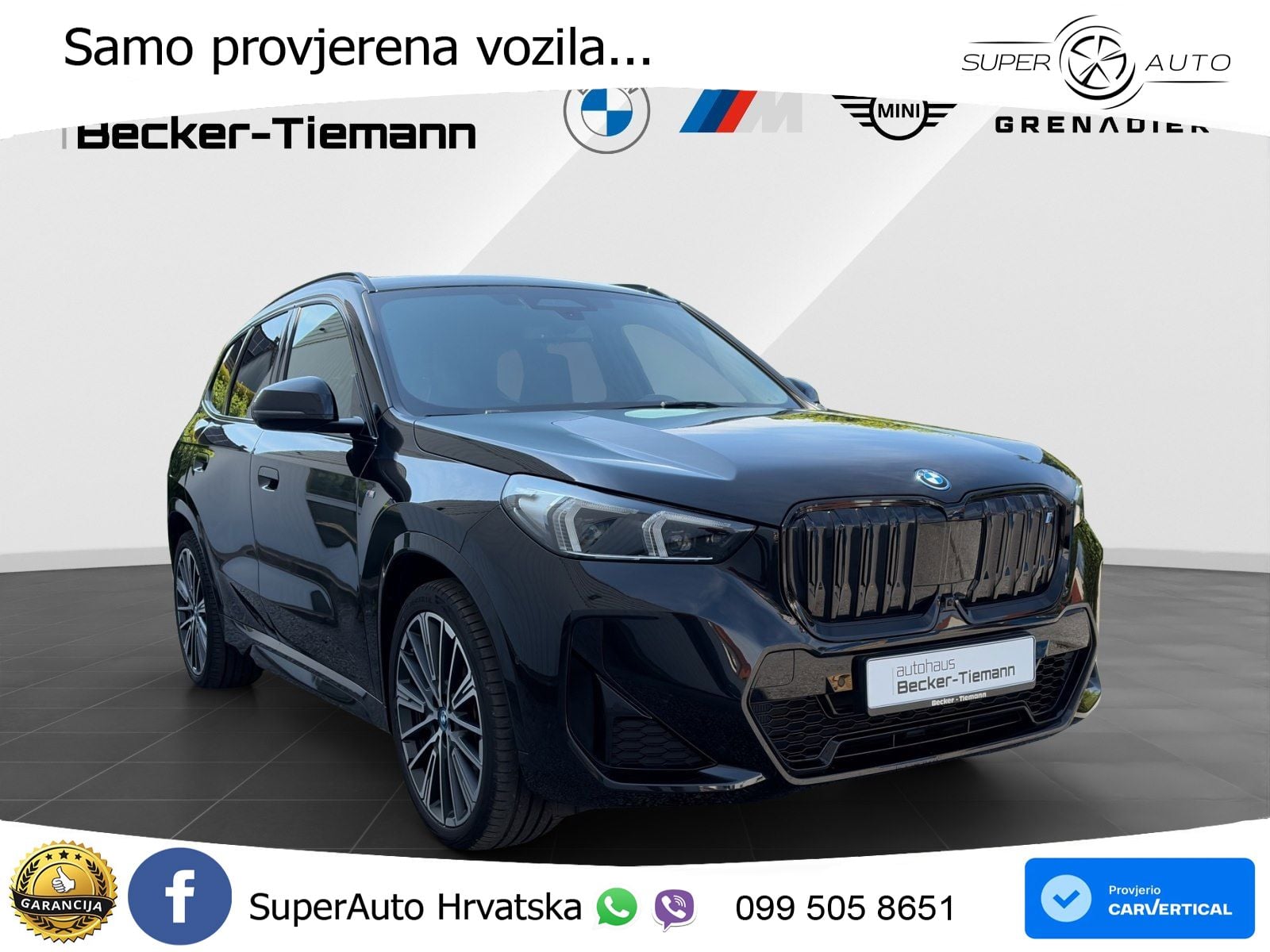 BMW iX1 68 kWh (313 KS) xDrive30 M Sport LED+GR SJED+ACC