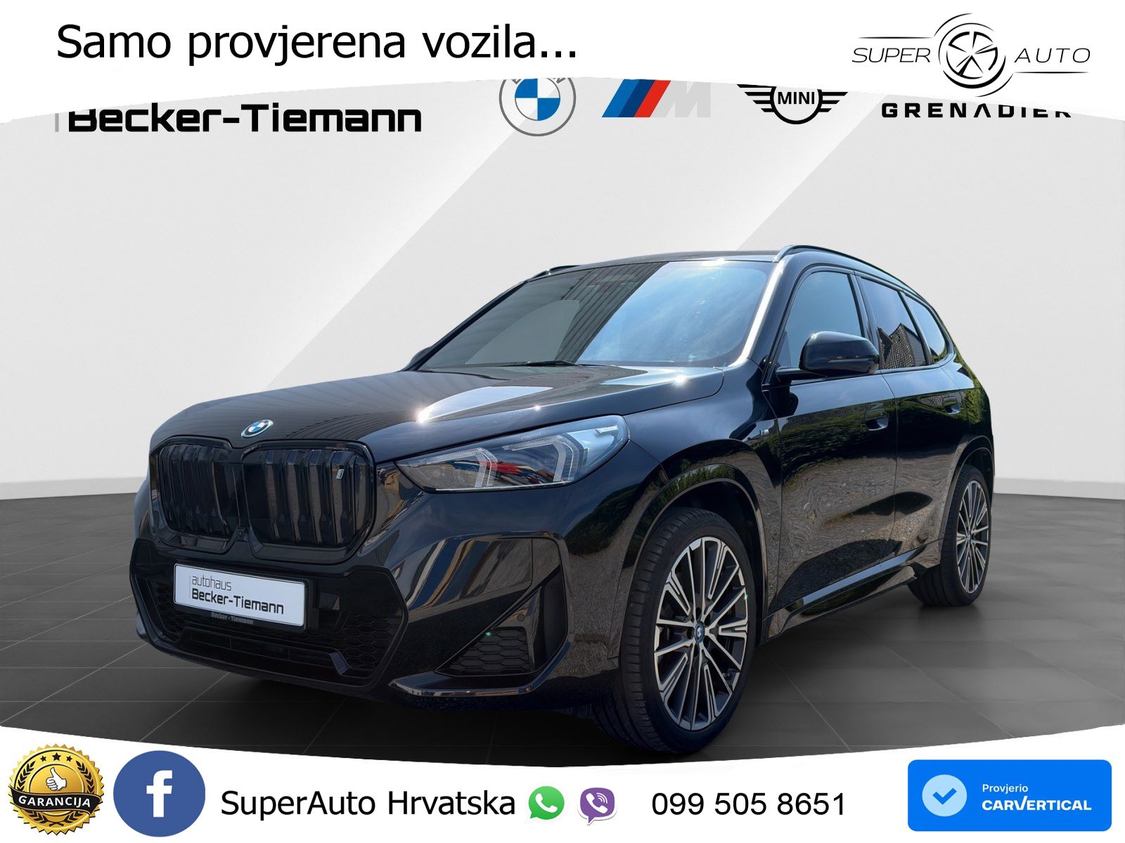 BMW iX1 68 kWh (313 KS) xDrive30 M Sport LED+GR SJED+ACC