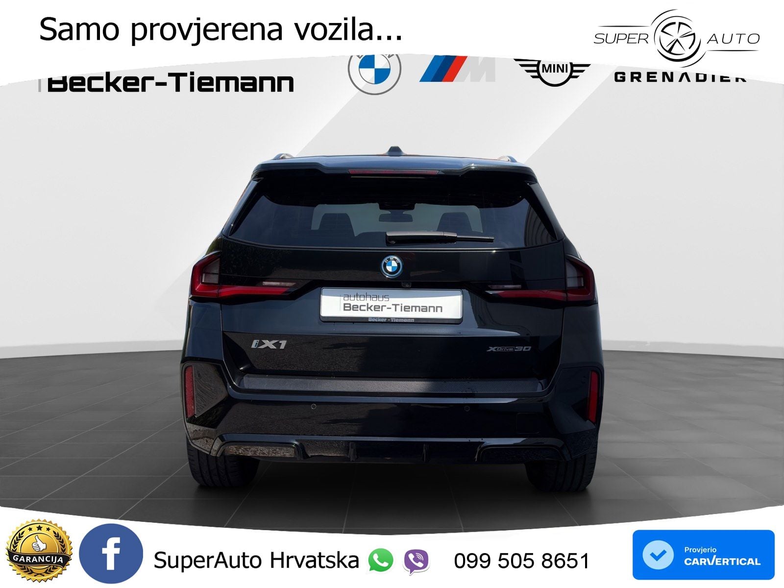 BMW iX1 68 kWh (313 KS) xDrive30 M Sport LED+GR SJED+ACC
